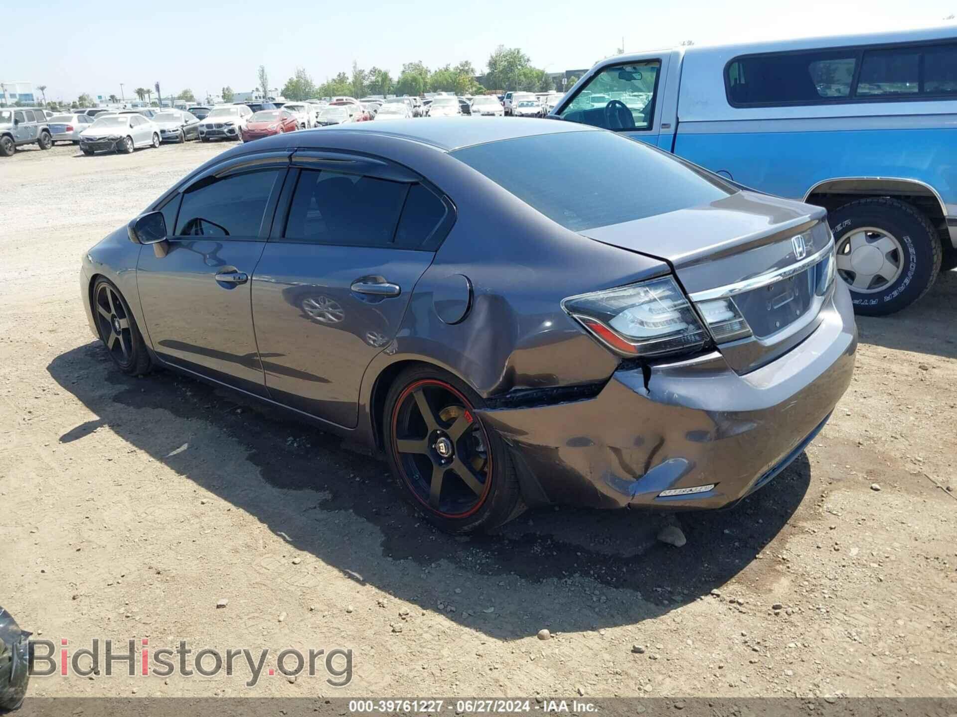 2014 HONDA CIVIC - VIN: 19XFB2F8XEE072240 - Фото 3