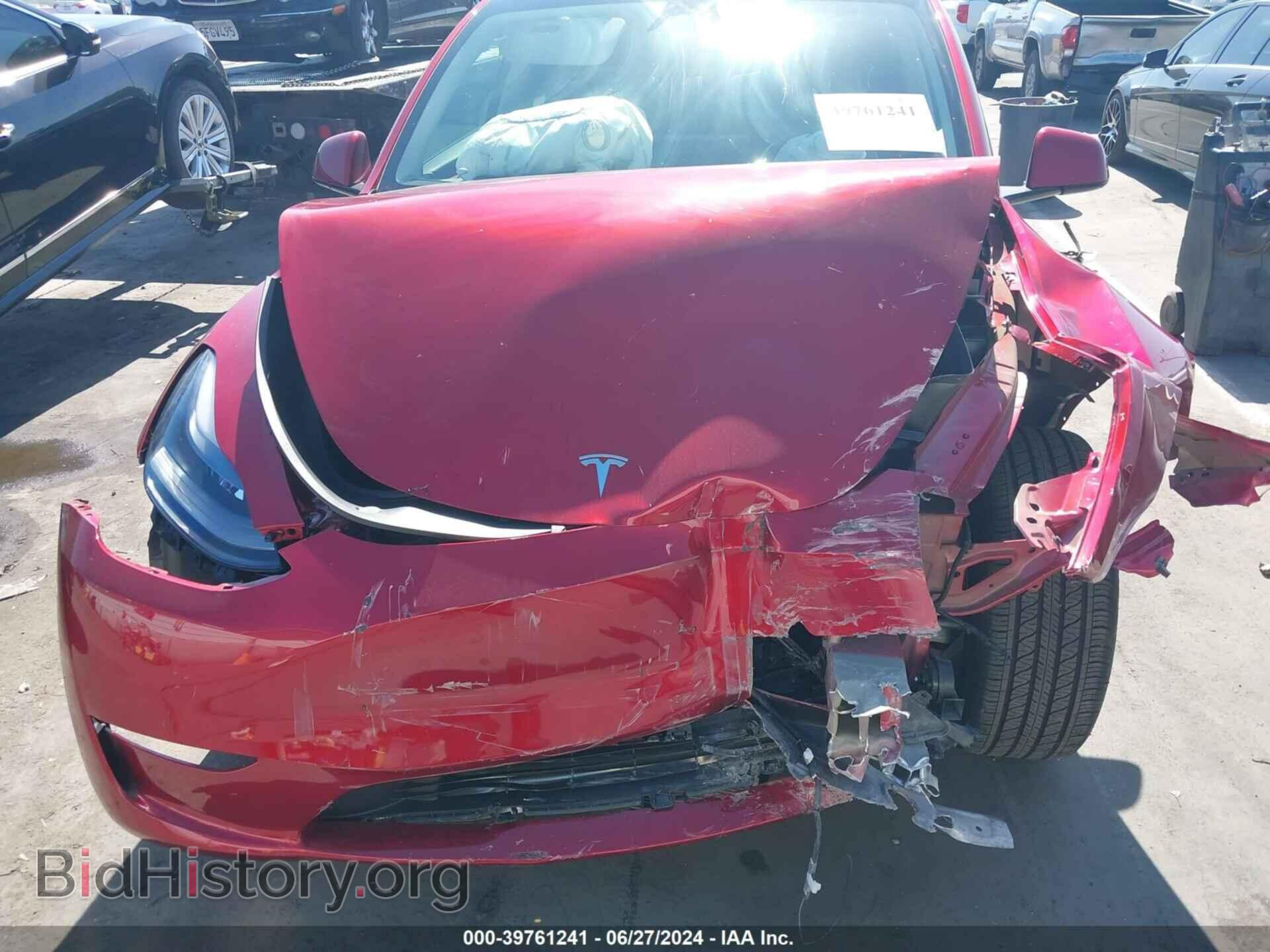 2024 TESLA MODEL Y - VIN: 7SAYGDED4RF008220 - Фото 6