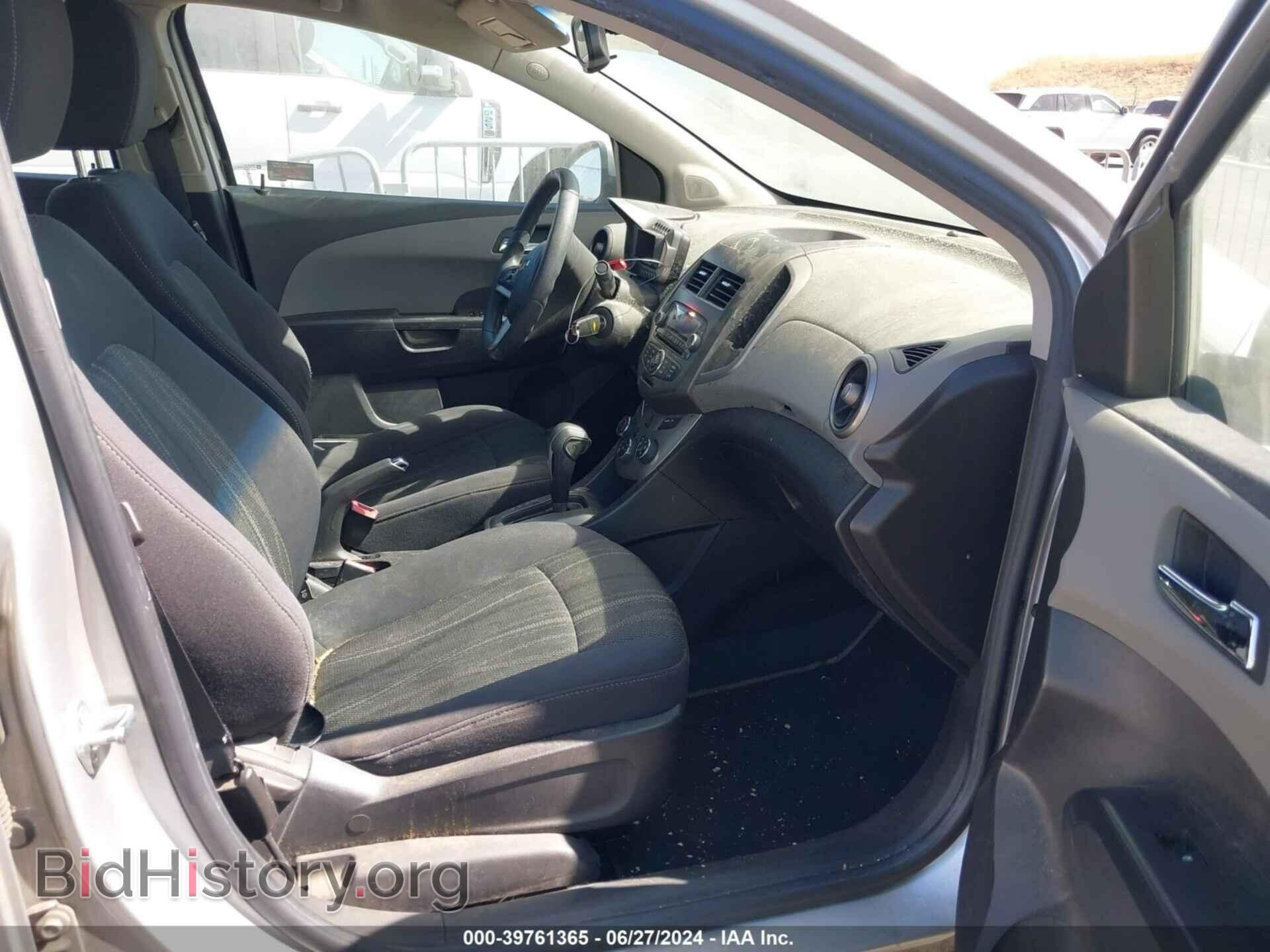 2012 CHEVROLET SONIC - VIN: 1G1JC5SH4C4228441 - Фото 5