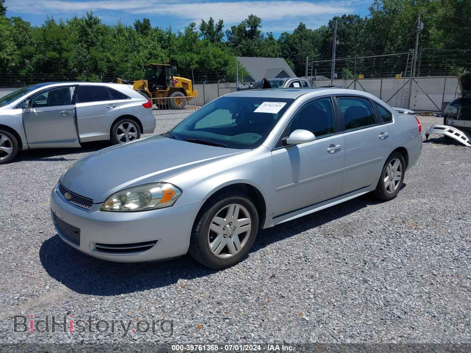 2013 CHEVROLET IMPALA - VIN: 2G1WG5E39D1160581 - Фото 2