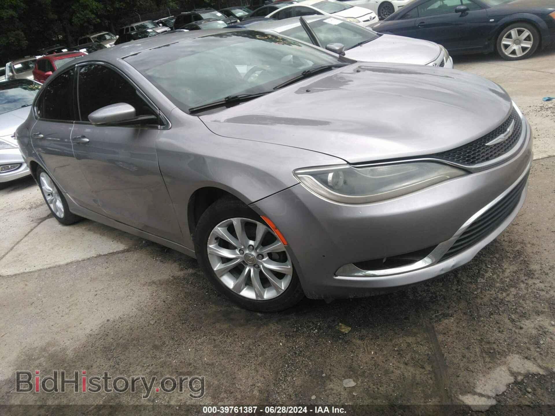 Фотография 1C3CCCCB3FN663064 - CHRYSLER 200 2015