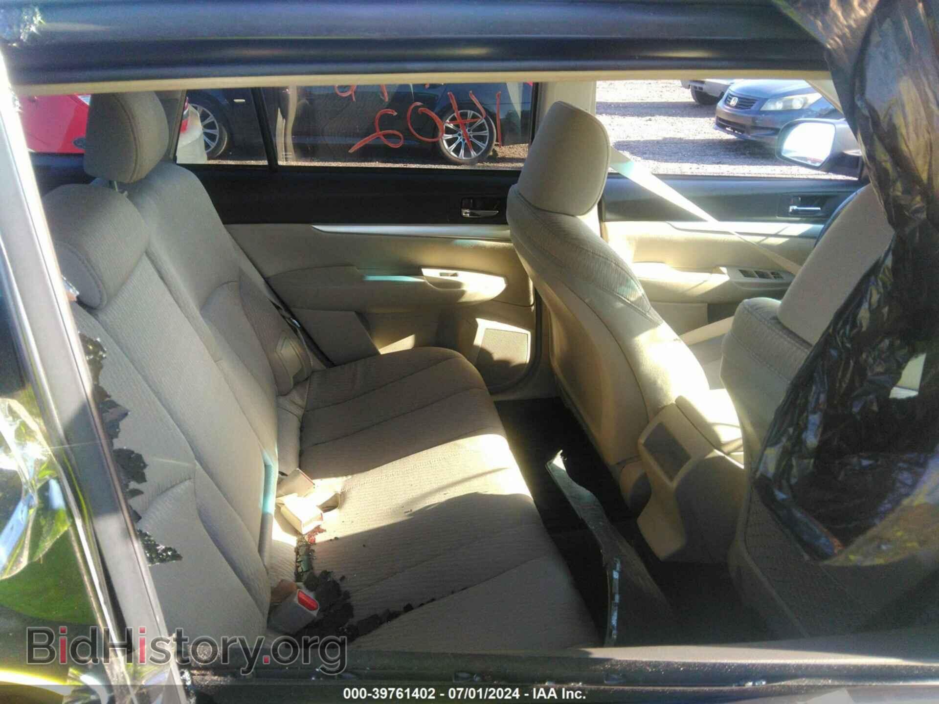2012 SUBARU OUTBACK - VIN: 4S4BRBCC0C3290562 - Photo 8