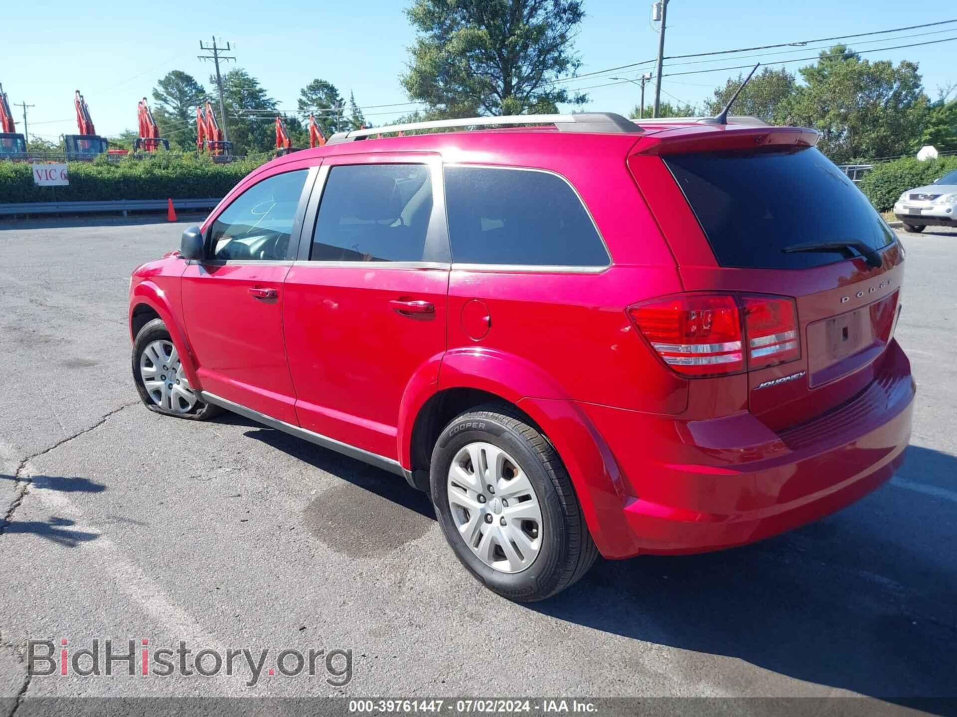 2017 DODGE JOURNEY - VIN: 3C4PDCAB5HT607711 - Фото 3