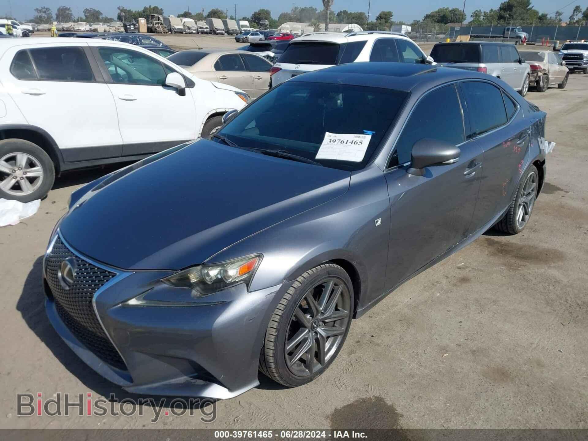 2014 LEXUS IS 350 - VIN: JTHBE1D24E5004587 - Фото 2
