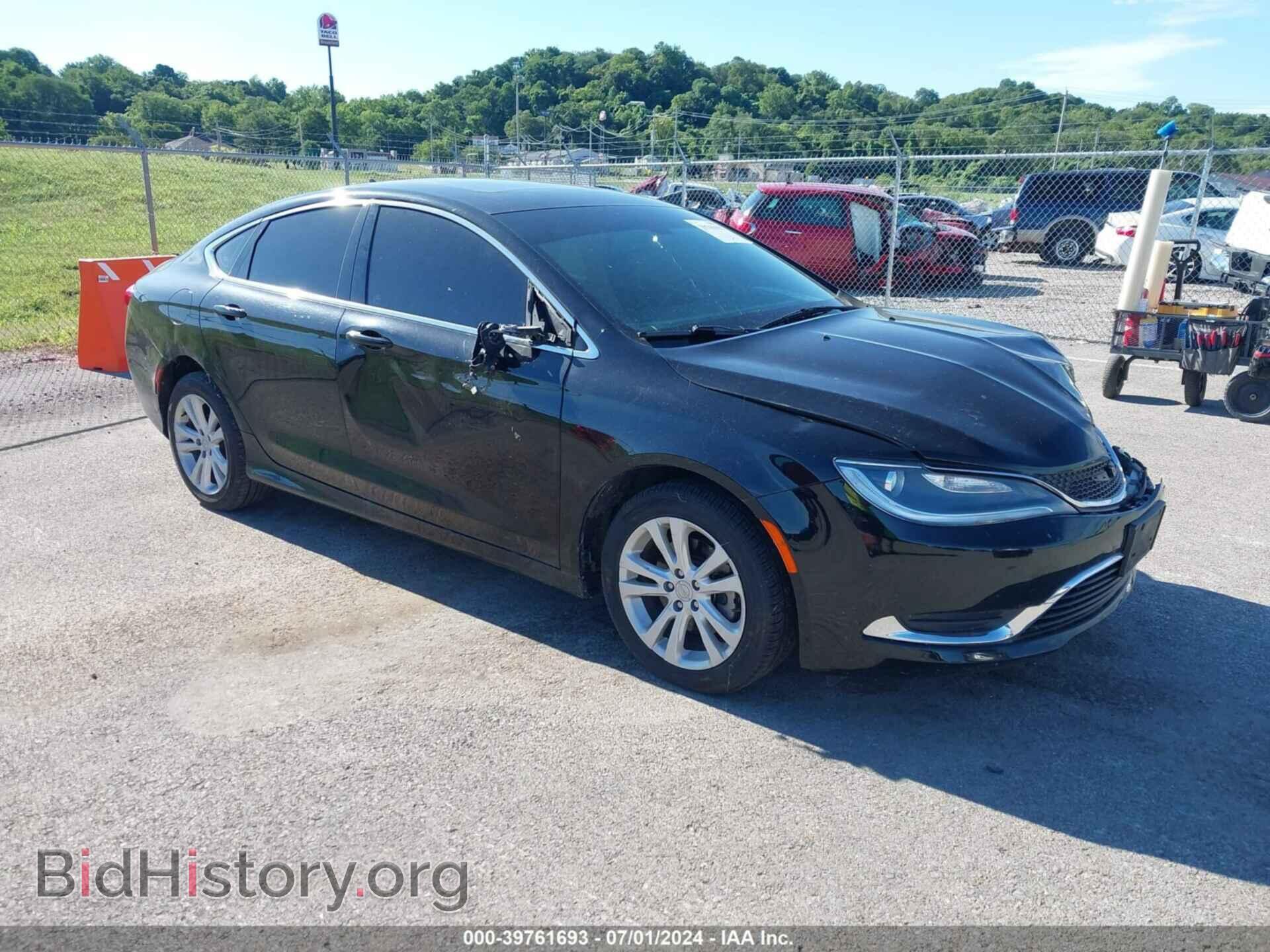 Фотография 1C3CCCAB7GN149898 - CHRYSLER 200 2016