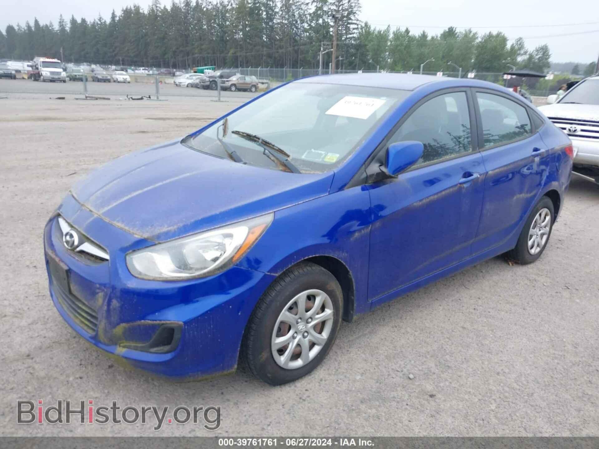 2012 HYUNDAI ACCENT - VIN: KMHCT4AE5CU258710 - Фото 2