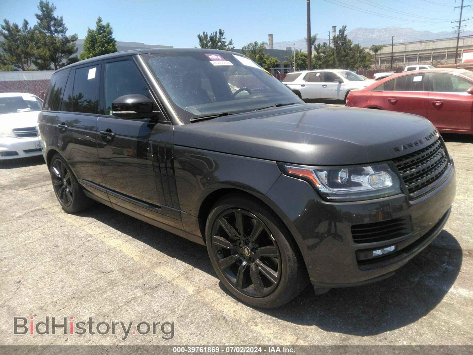 Photo SALGS2FV0HA340173 - LAND ROVER RANGE ROVER 2017