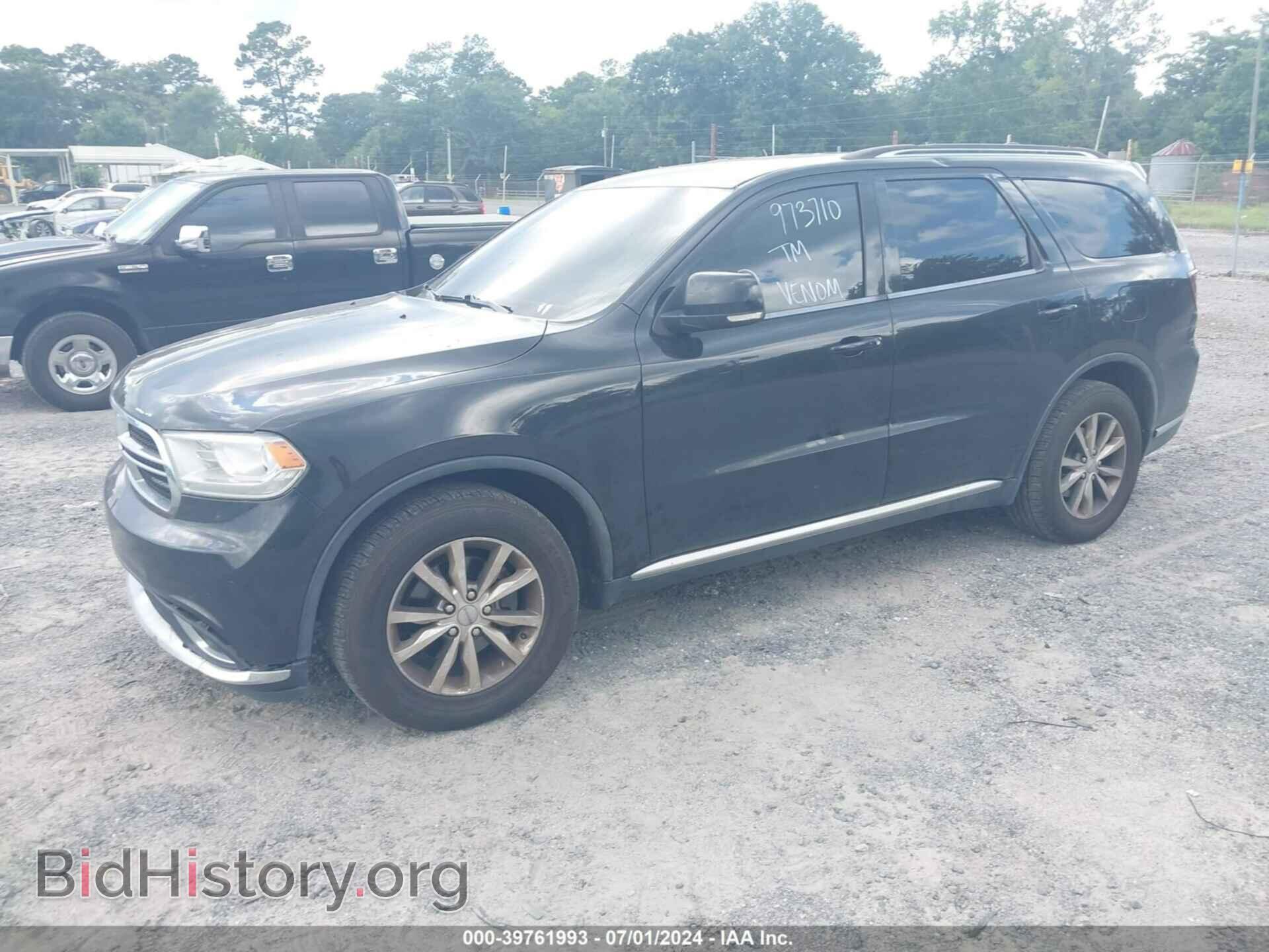 2014 DODGE DURANGO - VIN: 1C4RDHDG7EC973710 - Photo 2
