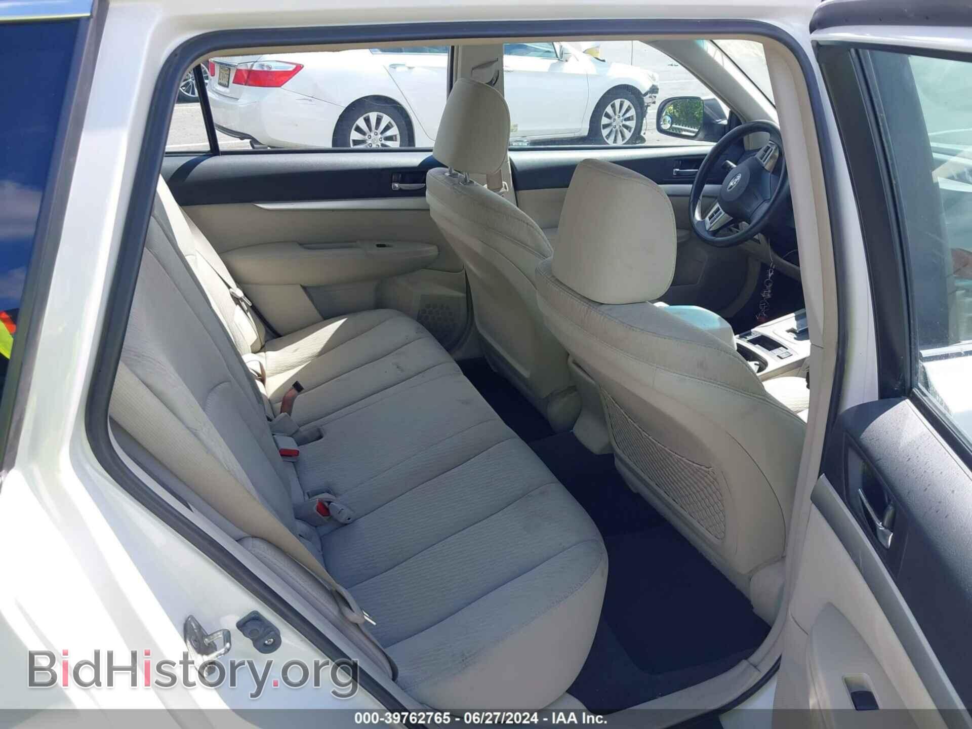 2012 SUBARU OUTBACK - VIN: 4S4BRBAC3C3209671 - Фото 8