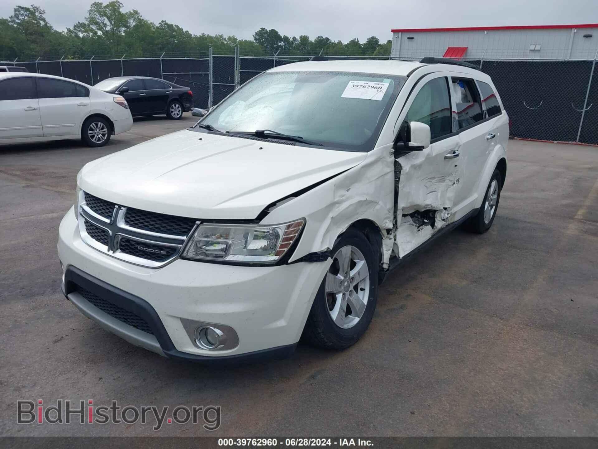 2012 DODGE JOURNEY - VIN: 3C4PDCBG9CT144216 - Фото 2