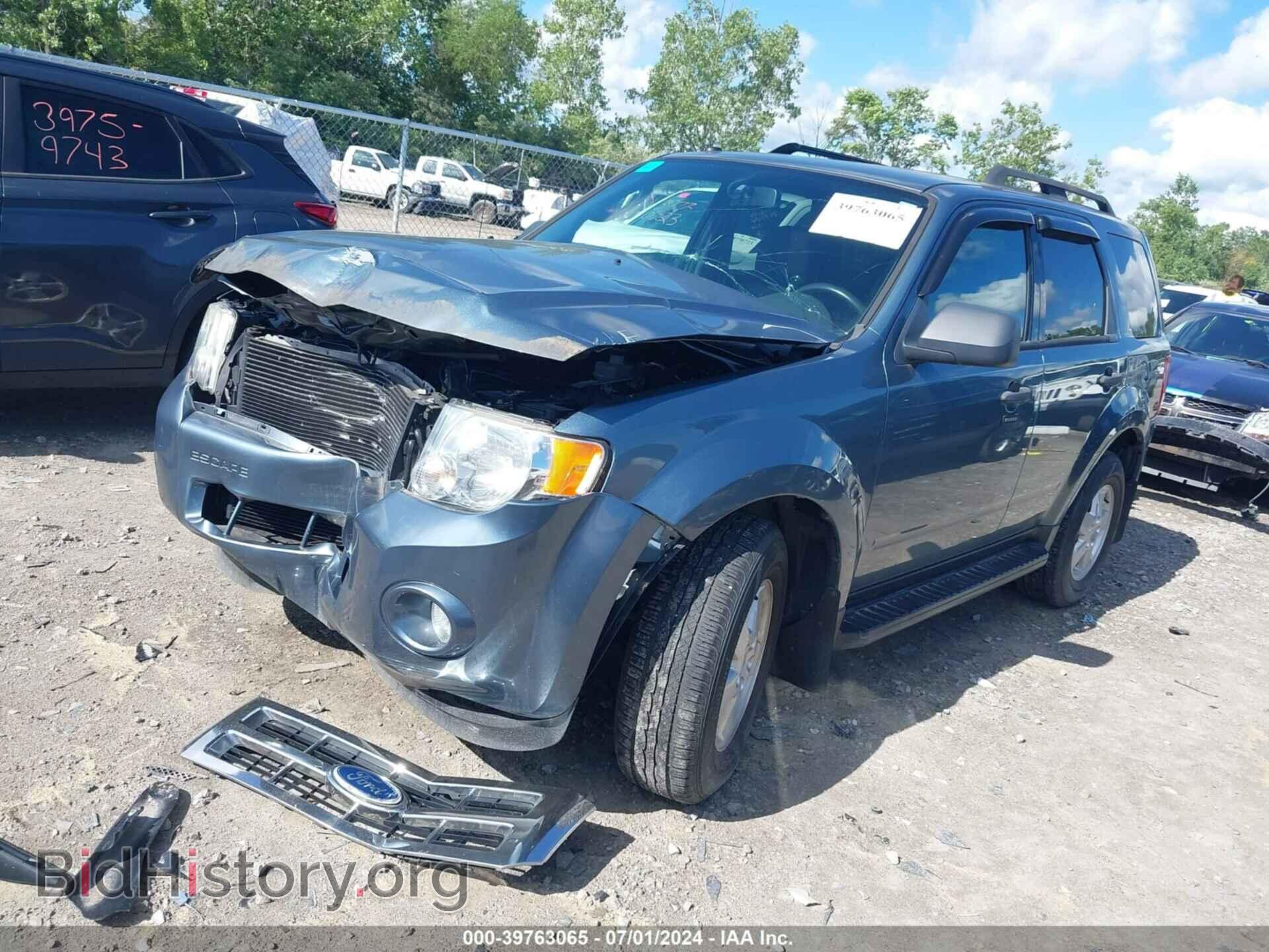 2010 FORD ESCAPE - VIN: 1FMCU9D77AKD38557 - Фото 2