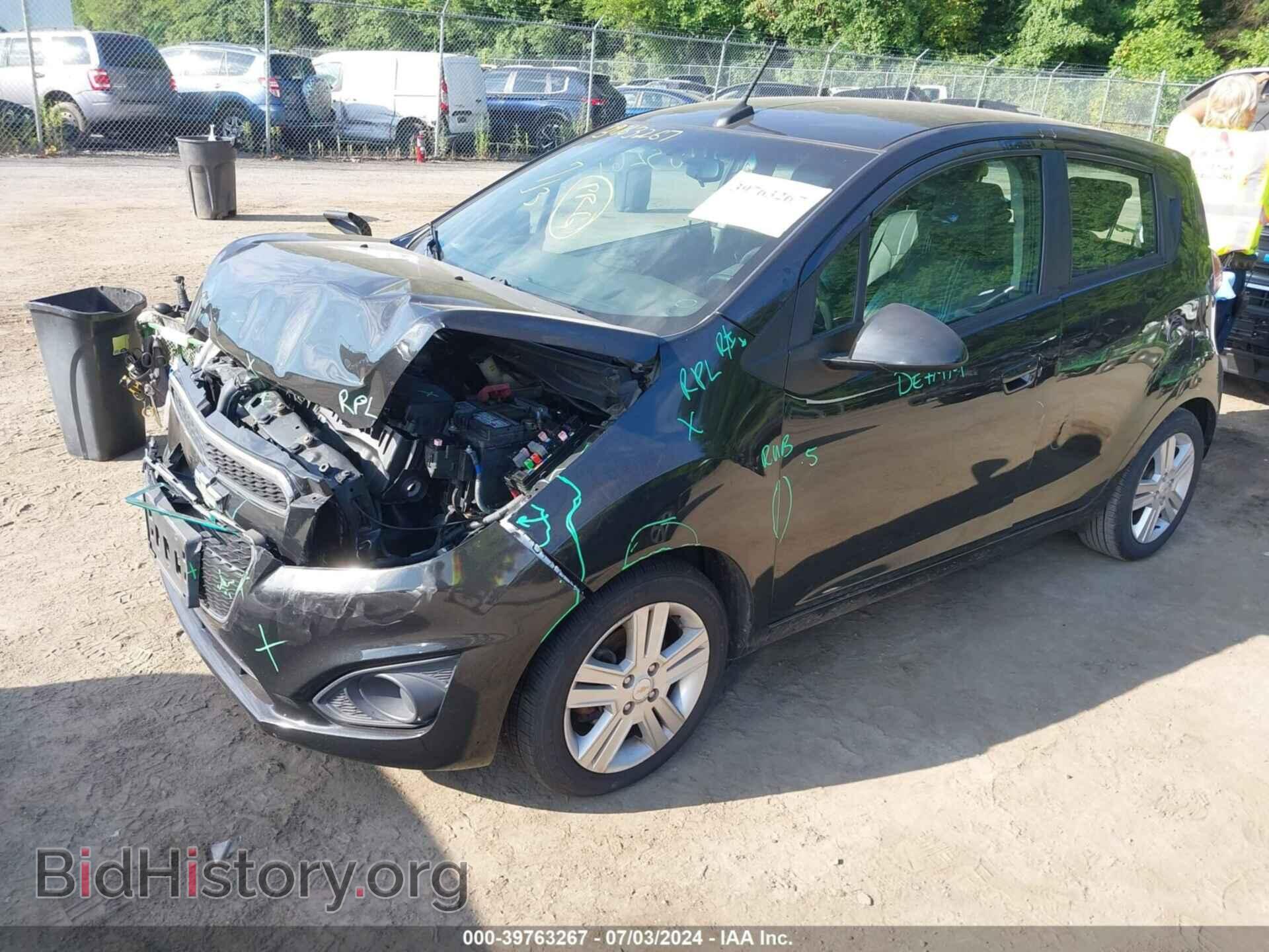 2014 CHEVROLET SPARK - VIN: KL8CB6S9XEC455121 - Фото 2