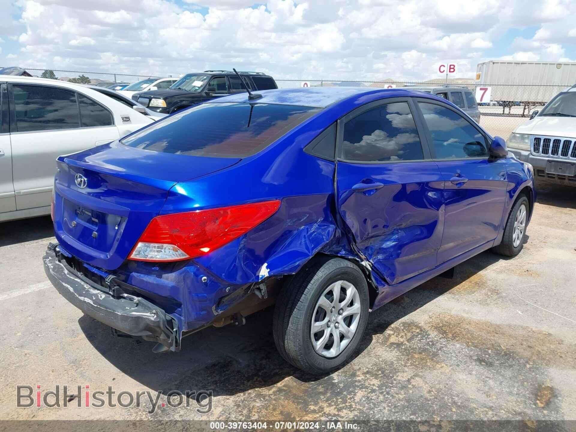 2012 HYUNDAI ACCENT - VIN: KMHCT4AE5CU132539 - Фото 4