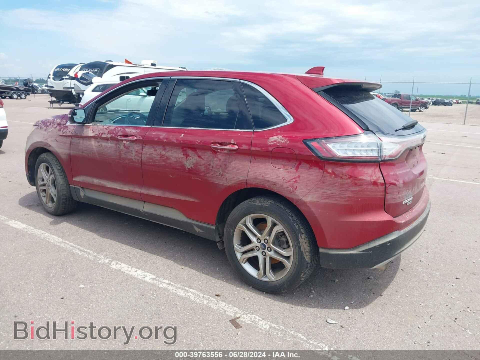 2015 FORD EDGE - VIN: 2FMTK4K96FBB48313 - Фото 3