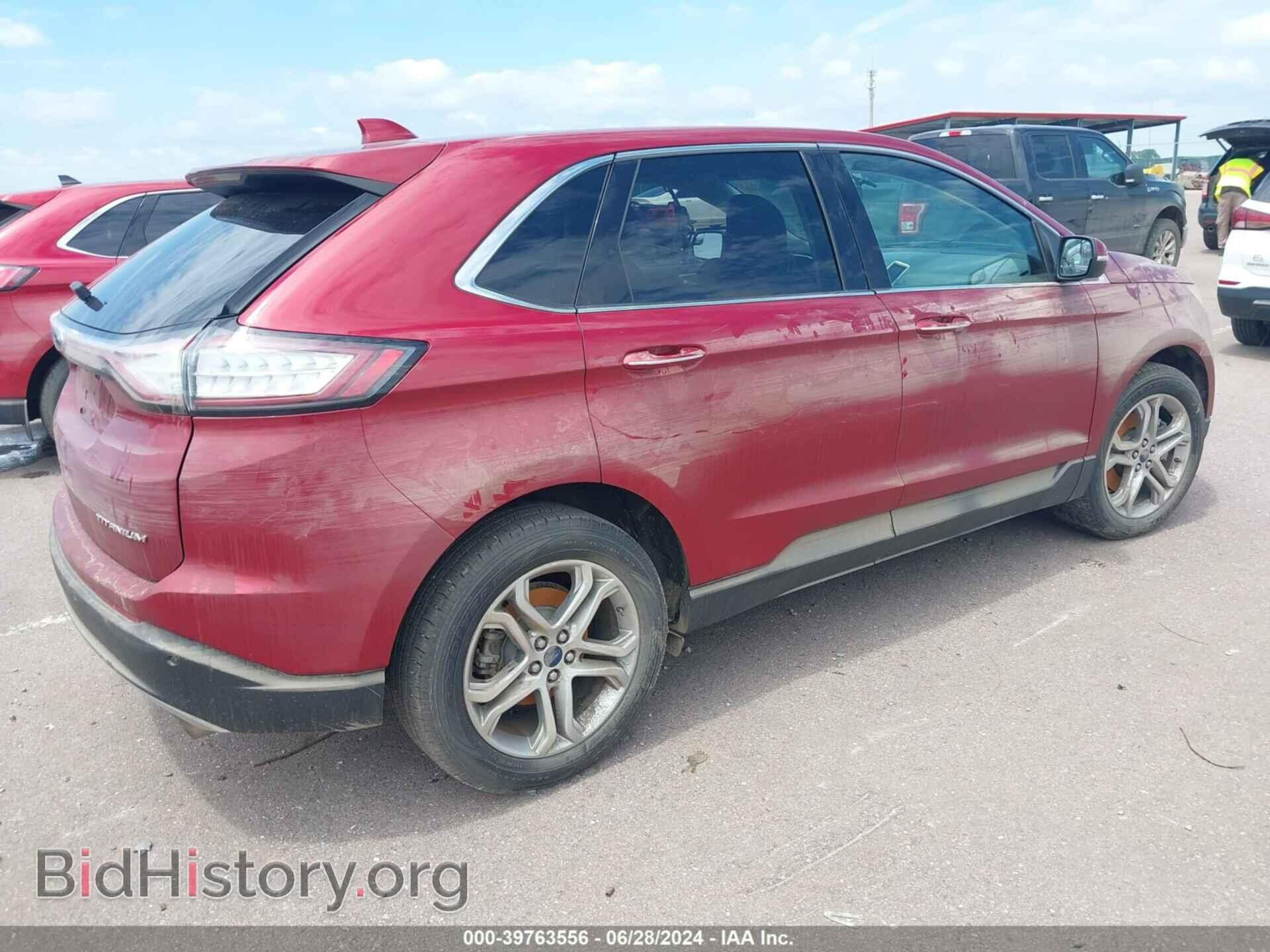 2015 FORD EDGE - VIN: 2FMTK4K96FBB48313 - Фото 4