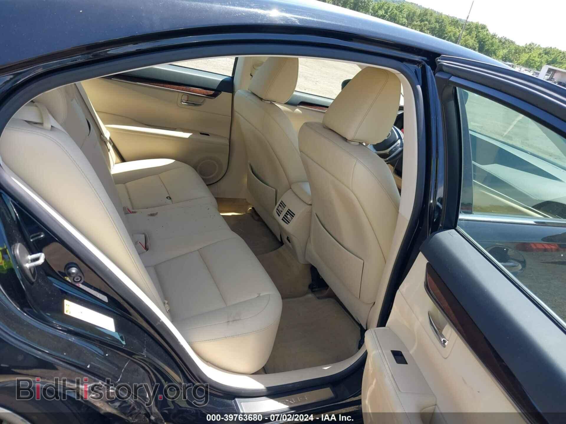 2013 LEXUS ES 350 - VIN: JTHBK1GG0D2000665 - Фото 8