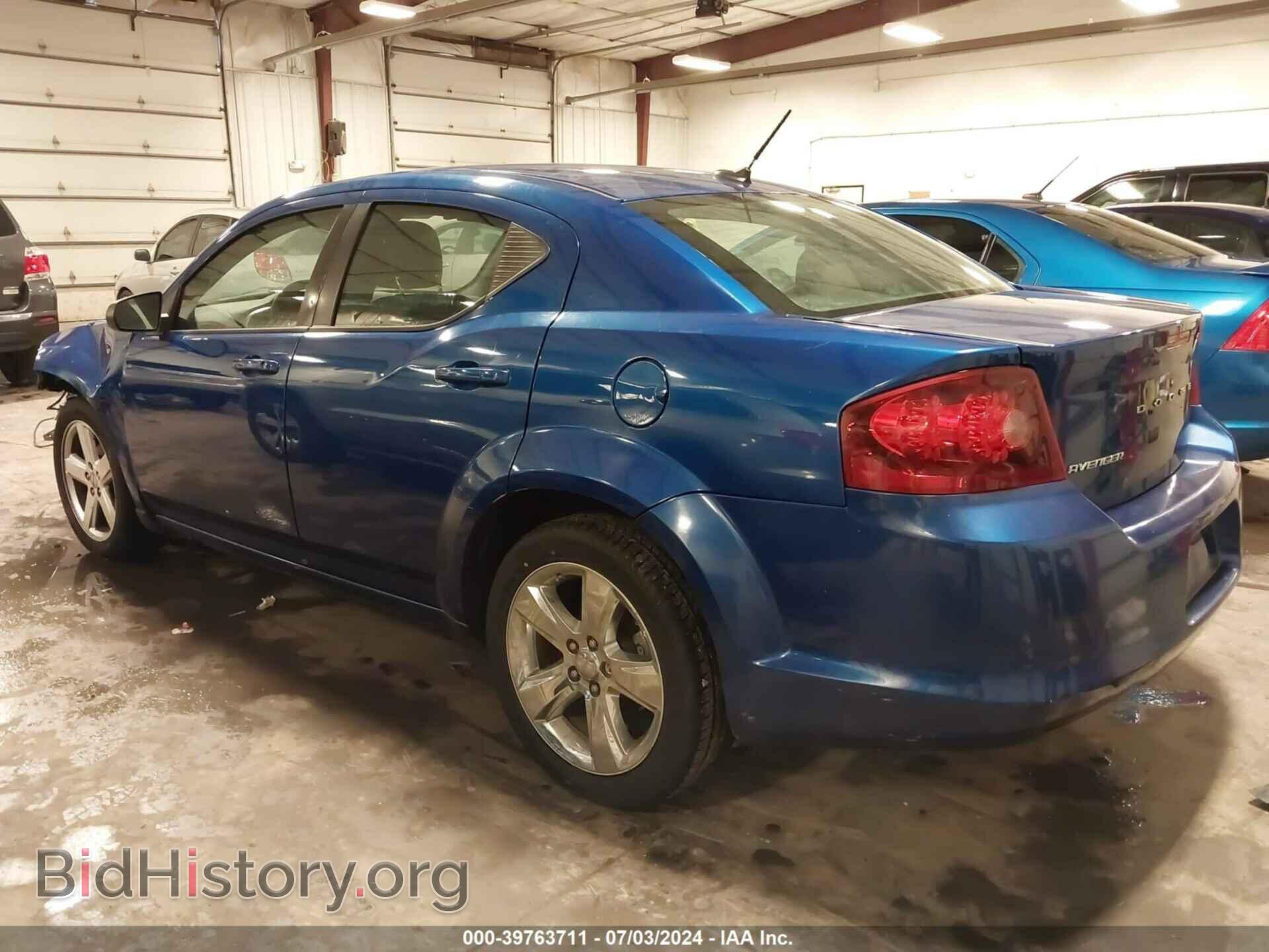 2013 DODGE AVENGER - VIN: 1C3CDZAB7DN517685 - Photo 3