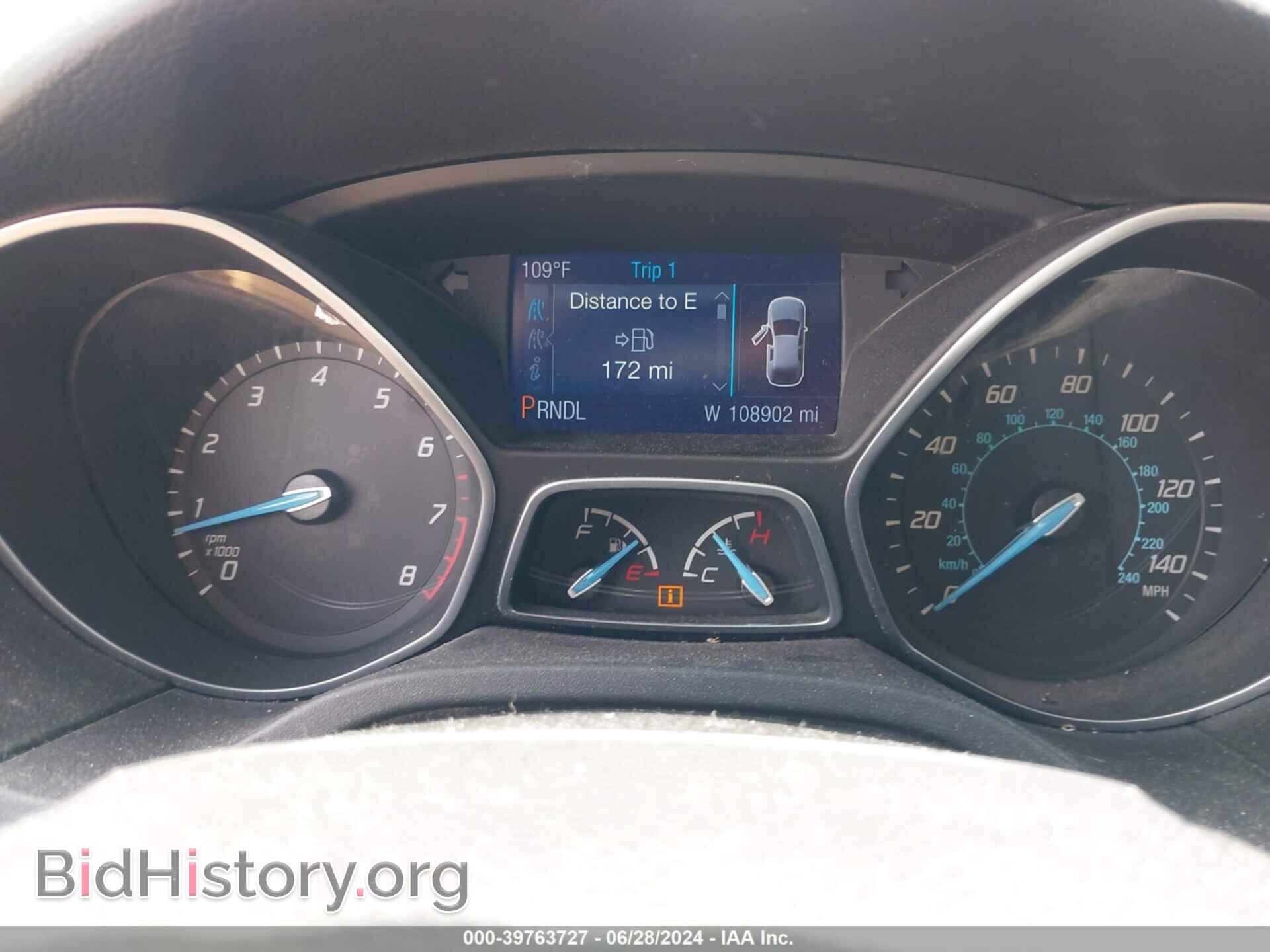 2014 FORD FOCUS - VIN: 1FADP3F21EL246820 - Фото 7