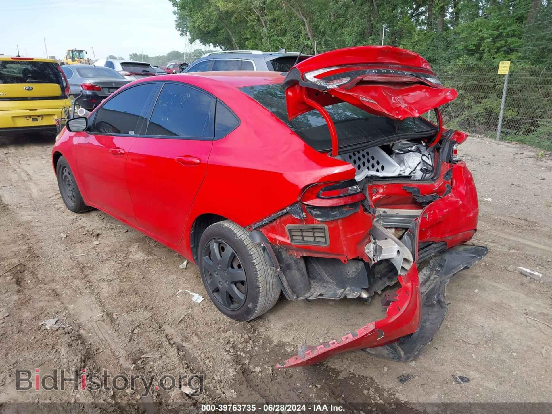 2016 DODGE DART - VIN: 1C3CDFAA5GD625612 - Фото 3