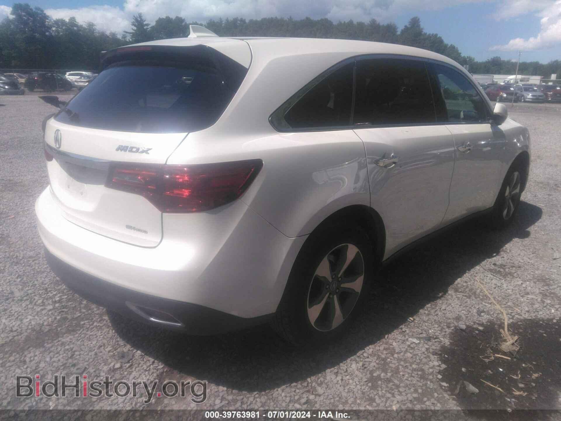 2014 ACURA MDX - VIN: 5FRYD4H22EB032184 - Photo 4