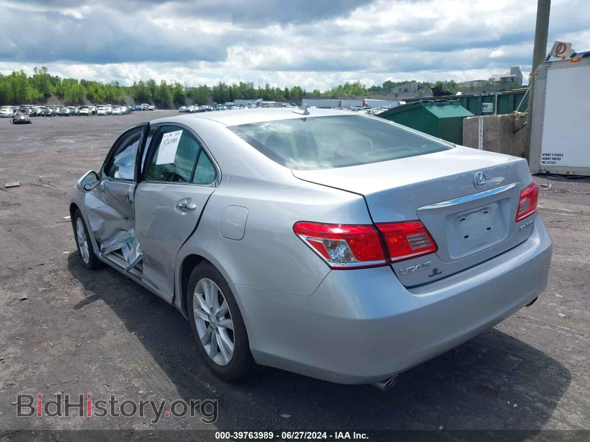 2010 LEXUS ES 350 - VIN: JTHBK1EG8A2412640 - Фото 3