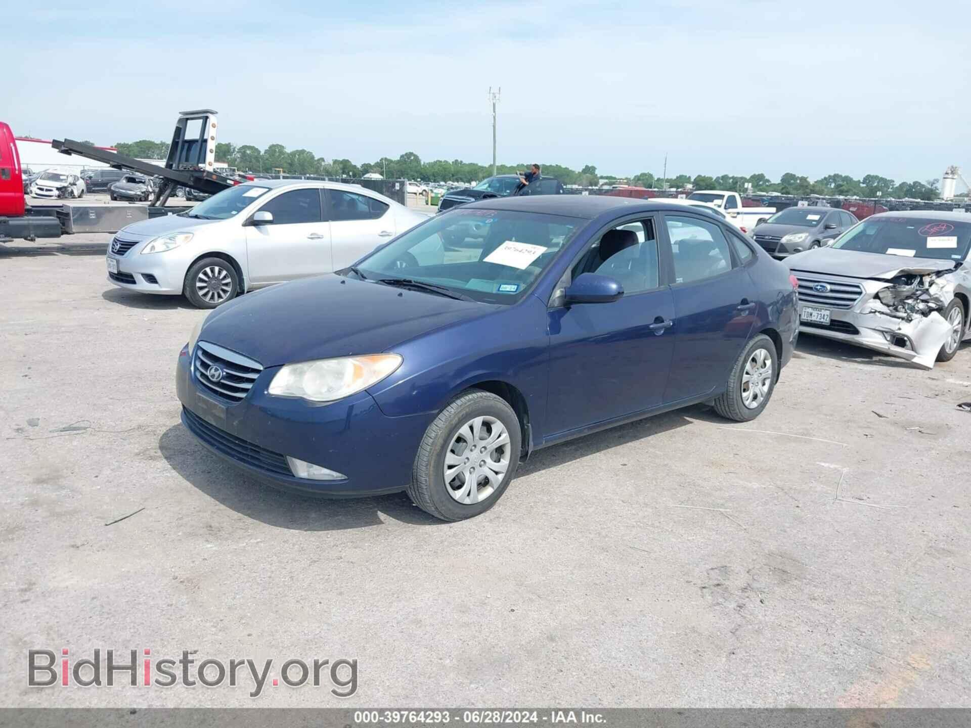2010 HYUNDAI ELANTRA - VIN: KMHDU4AD7AU972764 - Фото 2