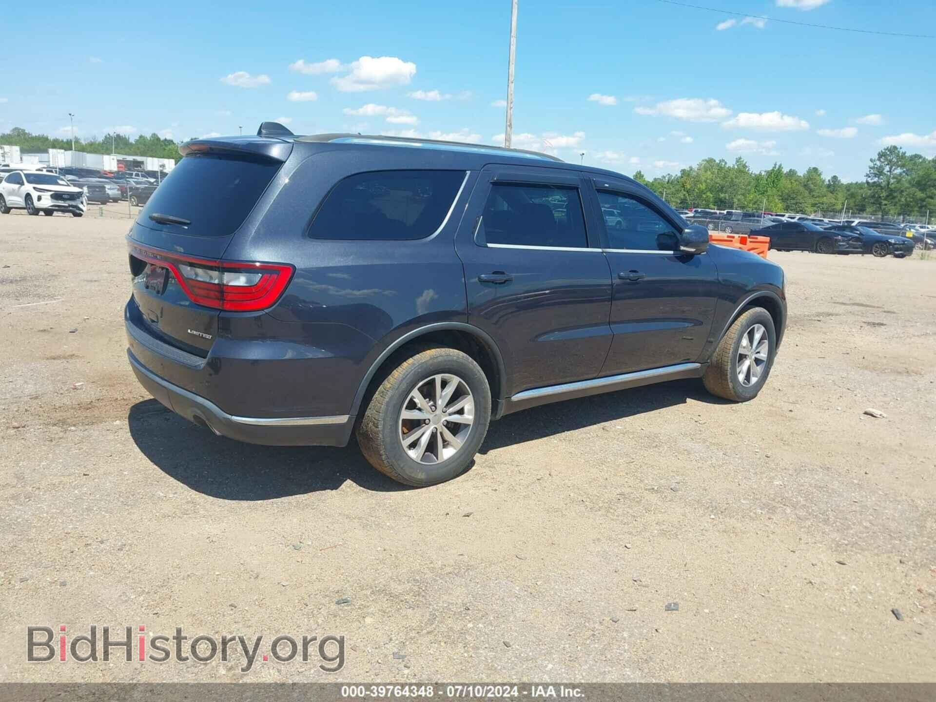 2016 DODGE DURANGO - VIN: 1C4RDJDG1GC397865 - Фото 4