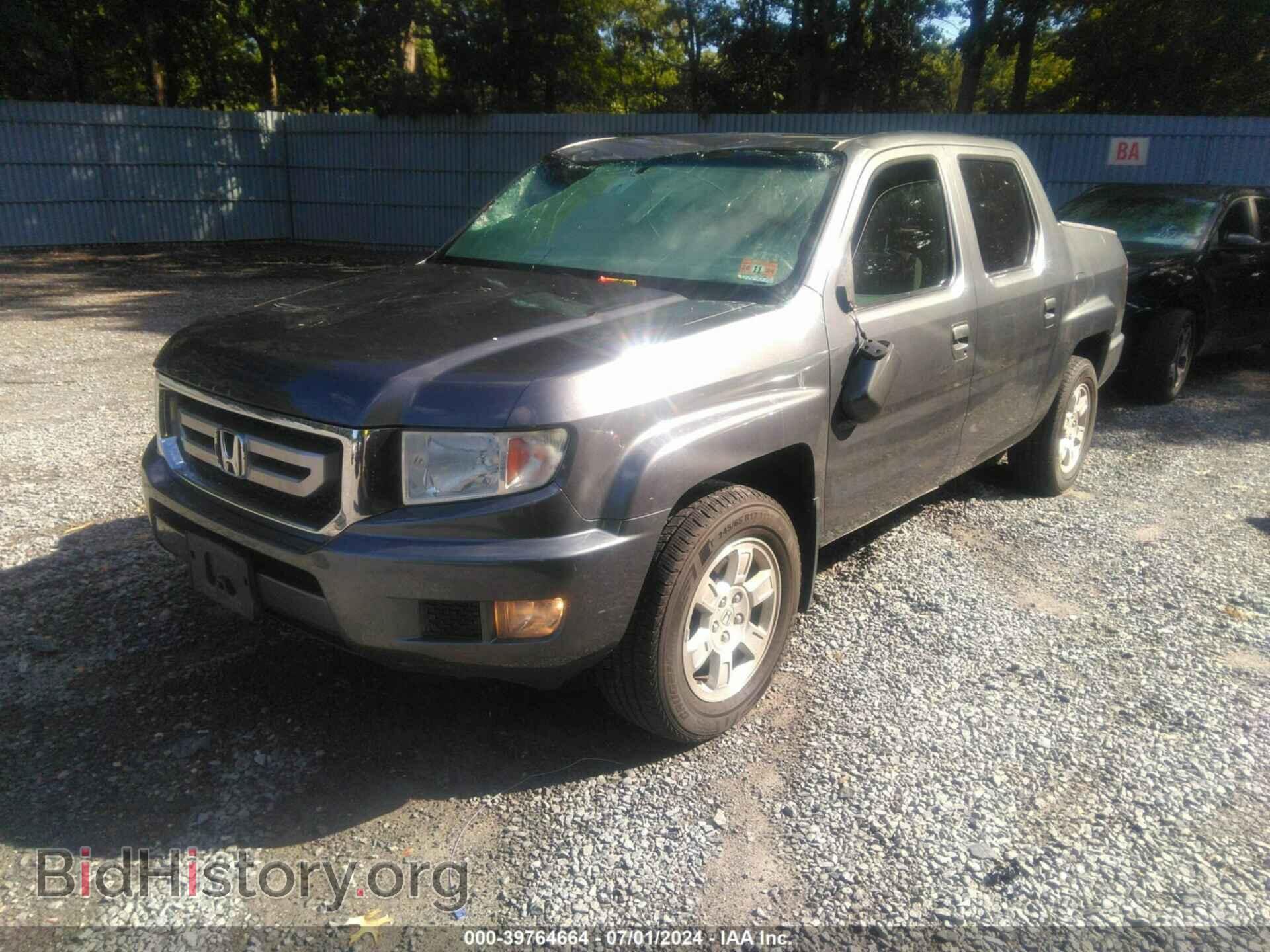 2011 HONDA RIDGELINE - VIN: 5FPYK1F47BB454206 - Фото 2