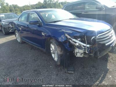 2013 Ford TAURUS SEL, синий — VIN 1FAHP2H85DG114003, IAAI