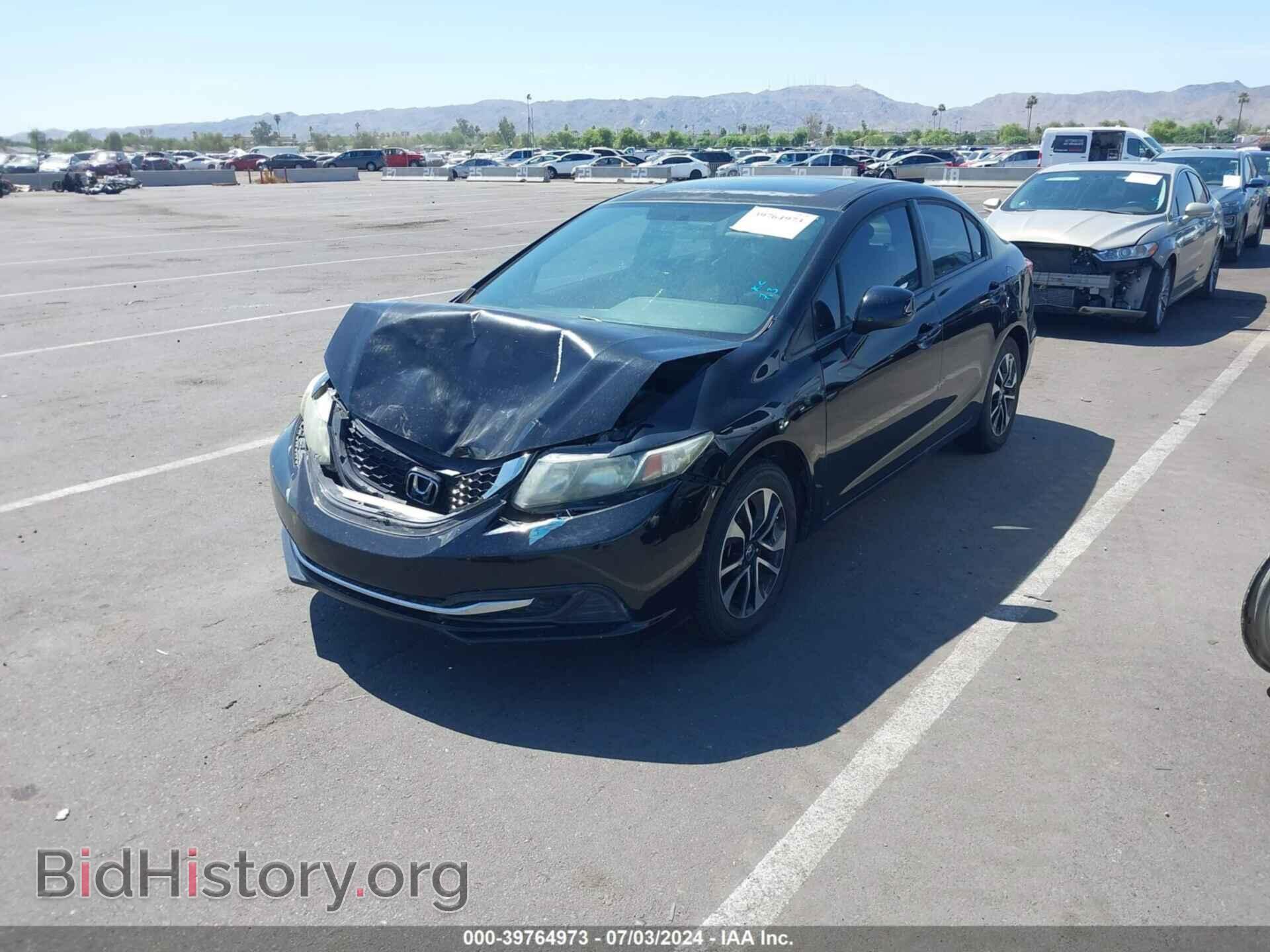 2013 HONDA CIVIC - VIN: 19XFB2F81DE028206 - Фото 2