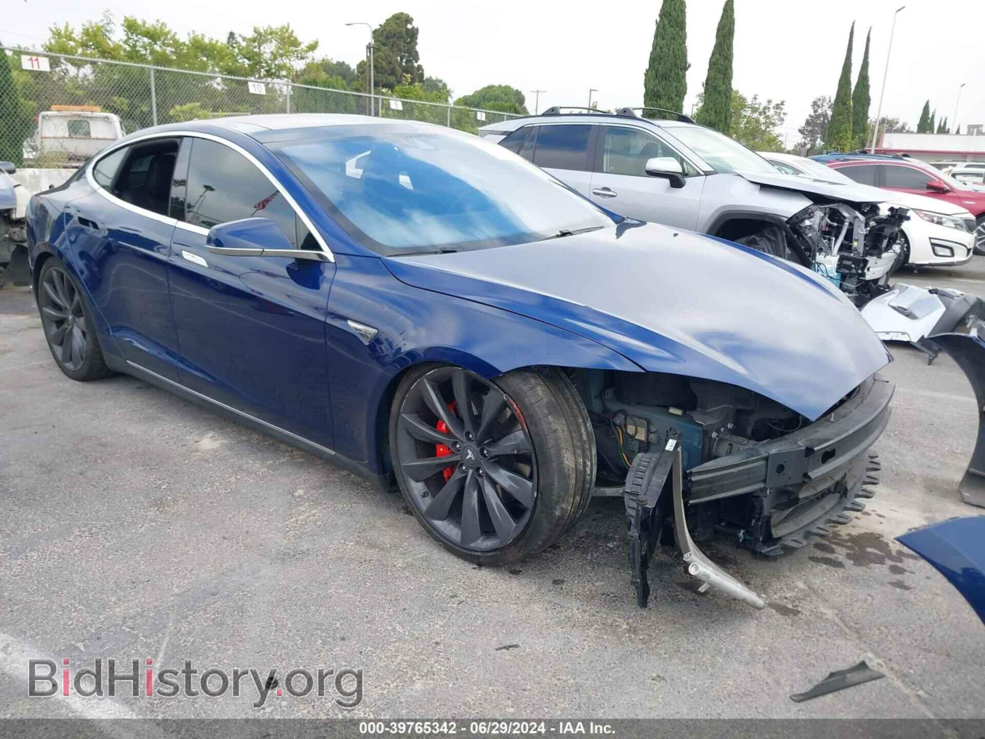 Photo 5YJSA1E48FF106682 - TESLA MODEL S 2015