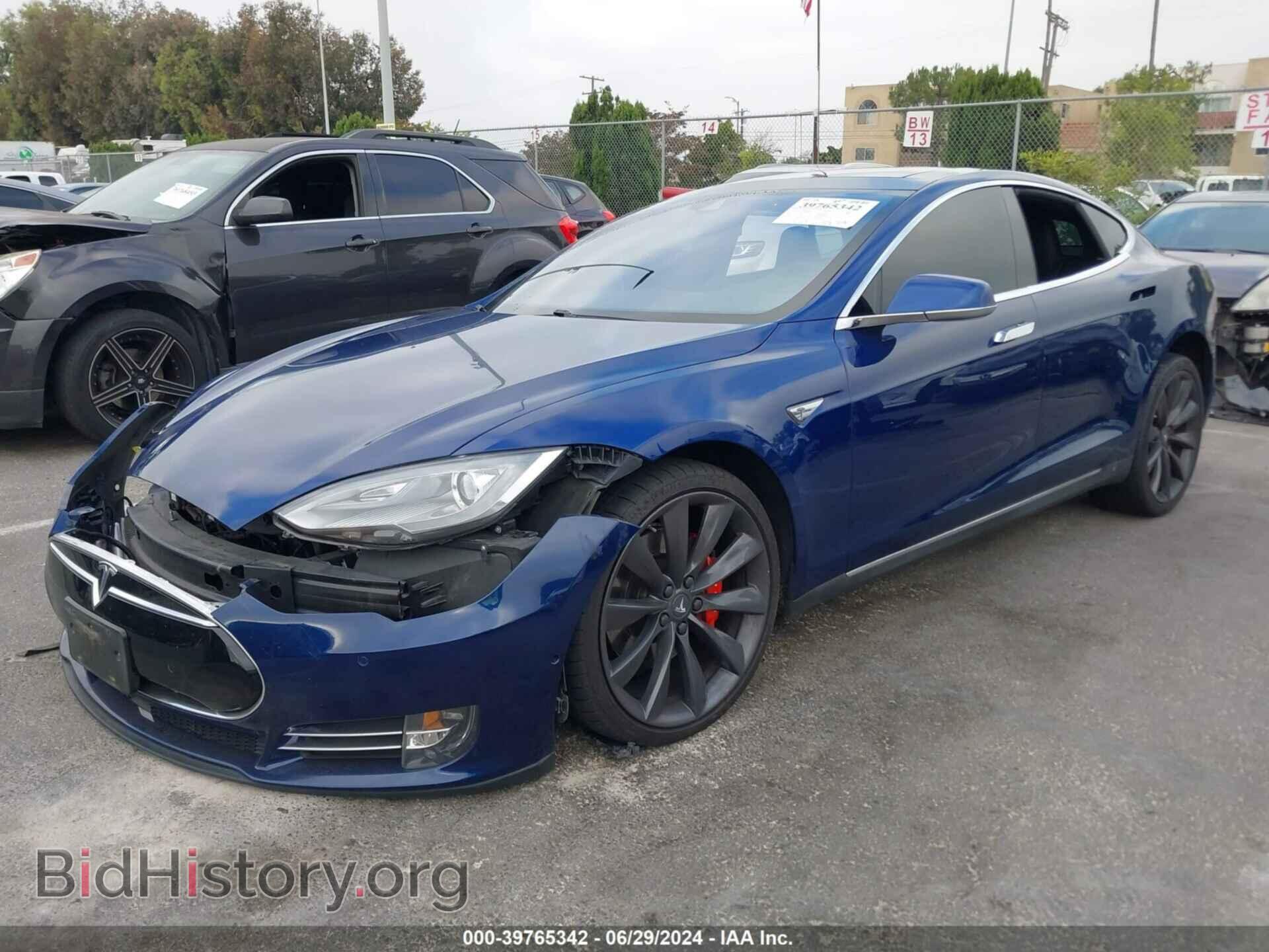 2015 TESLA MODEL S - VIN: 5YJSA1E48FF106682 - Фото 2