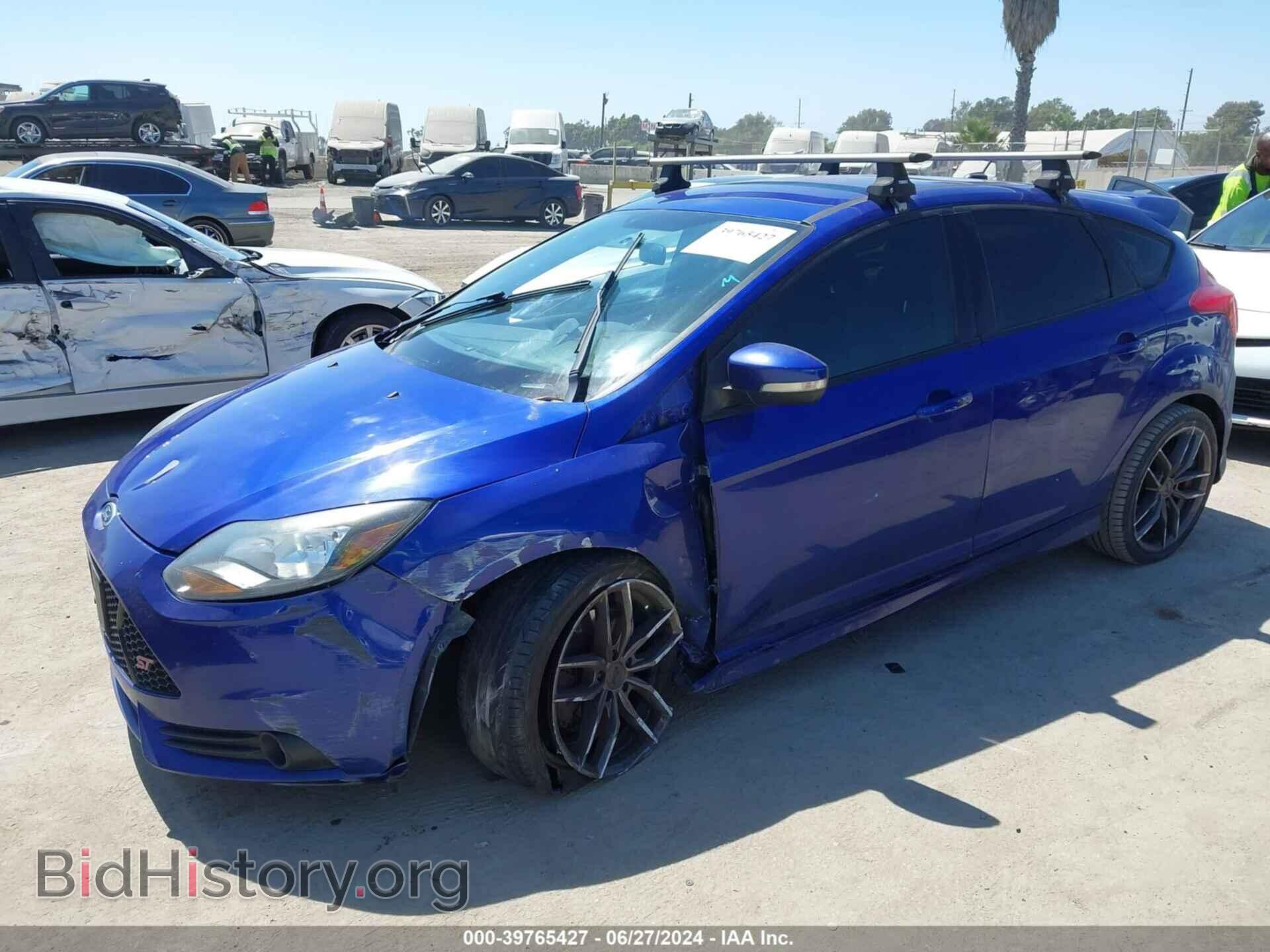 2014 FORD FOCUS ST - VIN: 1FADP3L91EL110866 - Фото 2