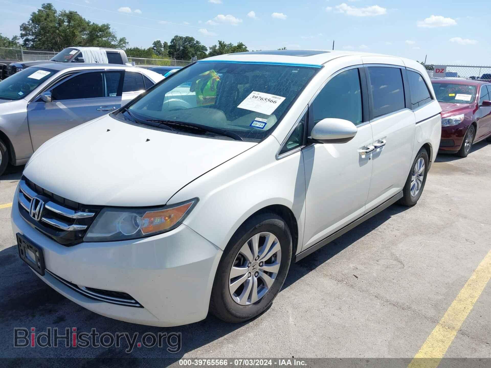 2016 HONDA ODYSSEY - VIN: 5FNRL5H63GB016354 - Фото 2