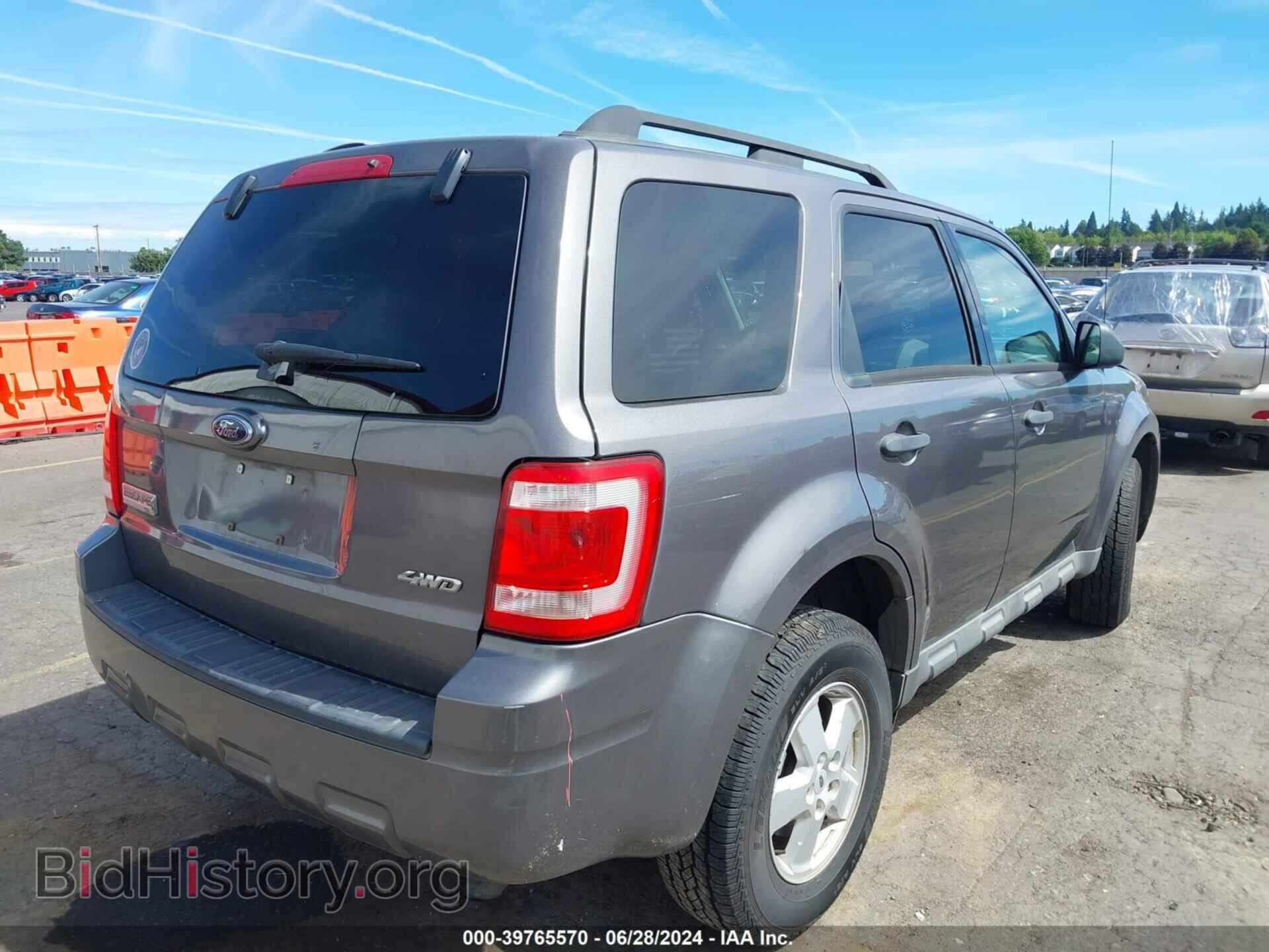 2009 FORD ESCAPE - VIN: 1FMCU93G89KC46077 - Фото 4