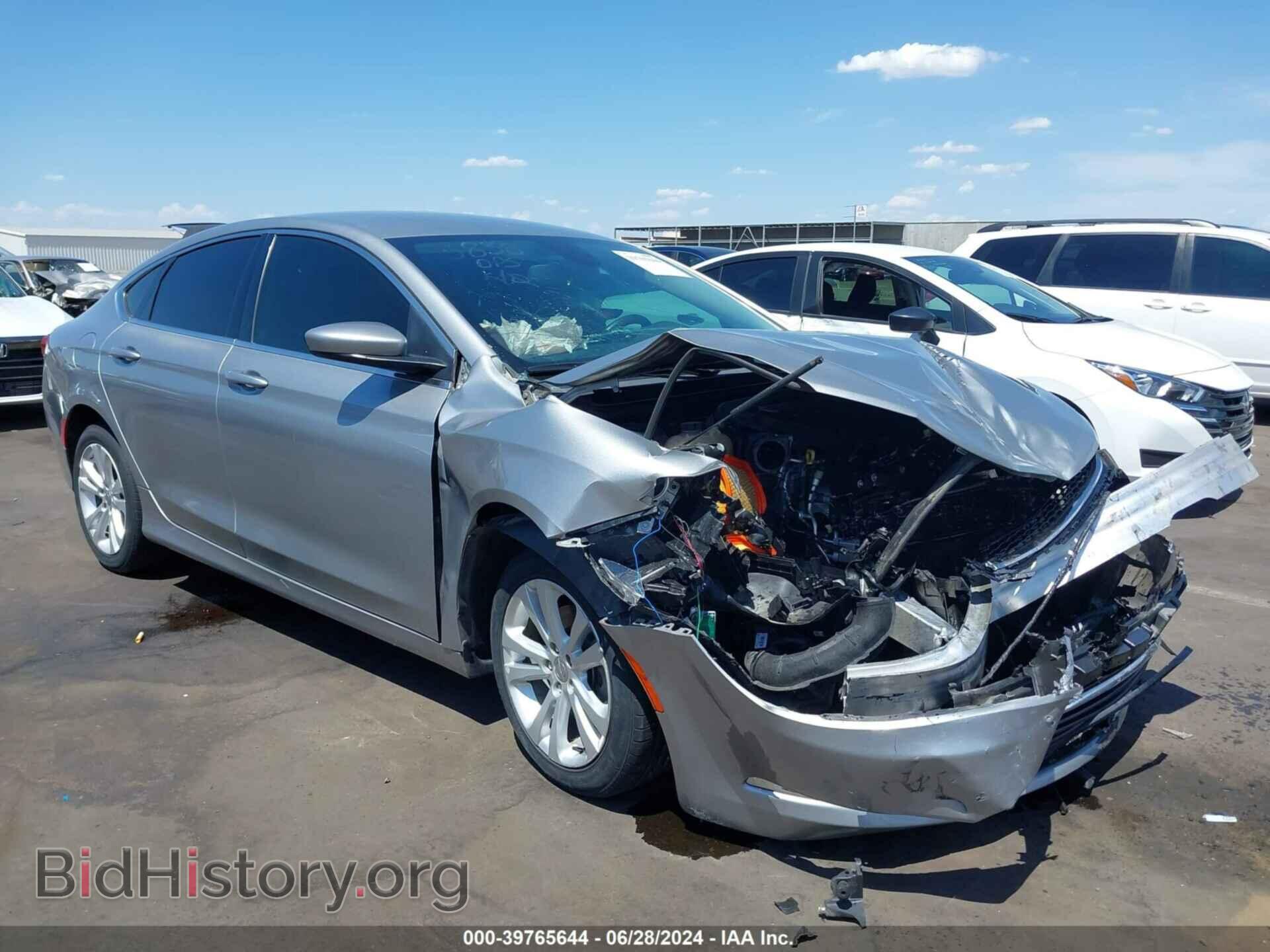Фотография 1C3CCCAB8FN659465 - CHRYSLER 200 2015
