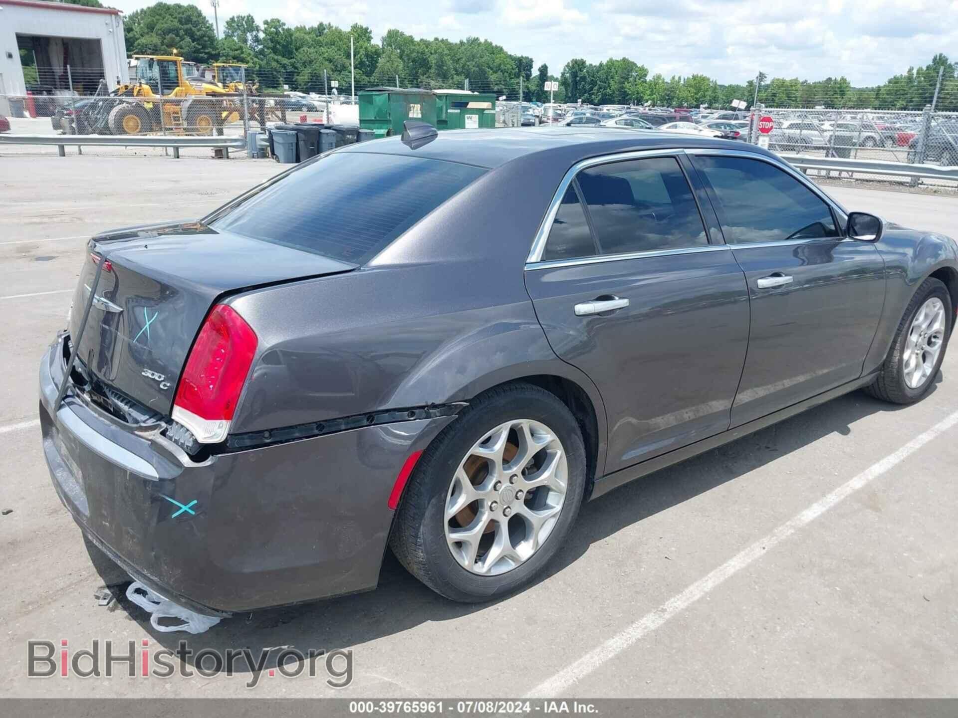 2016 CHRYSLER 300C - VIN: 2C3CCASG4GH198595 - Фото 4