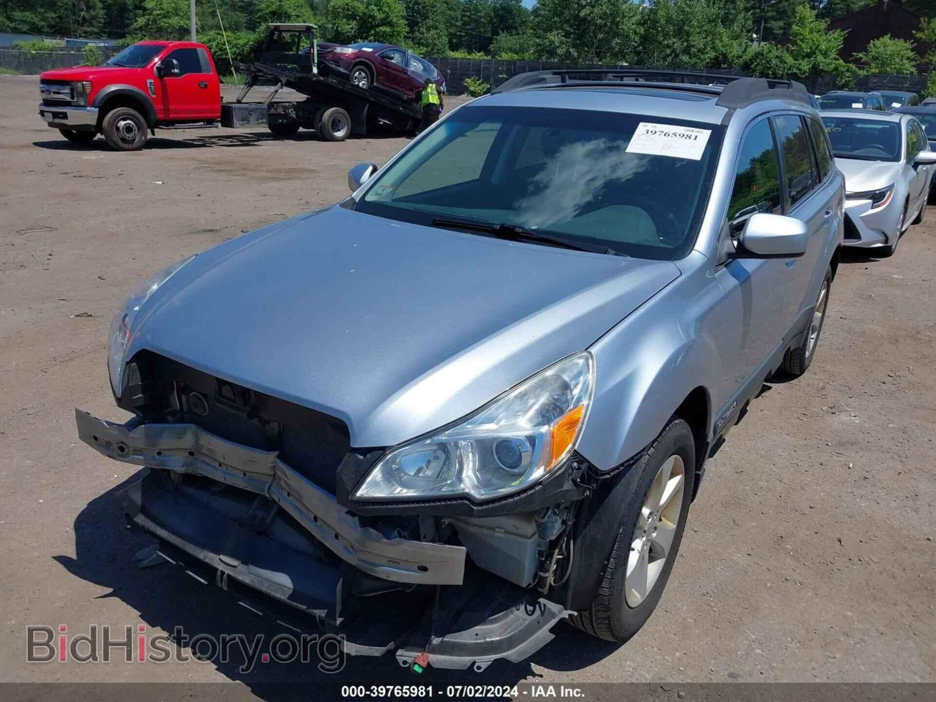 2014 SUBARU OUTBACK - VIN: 4S4BRBDC7E3318780 - Фото 2