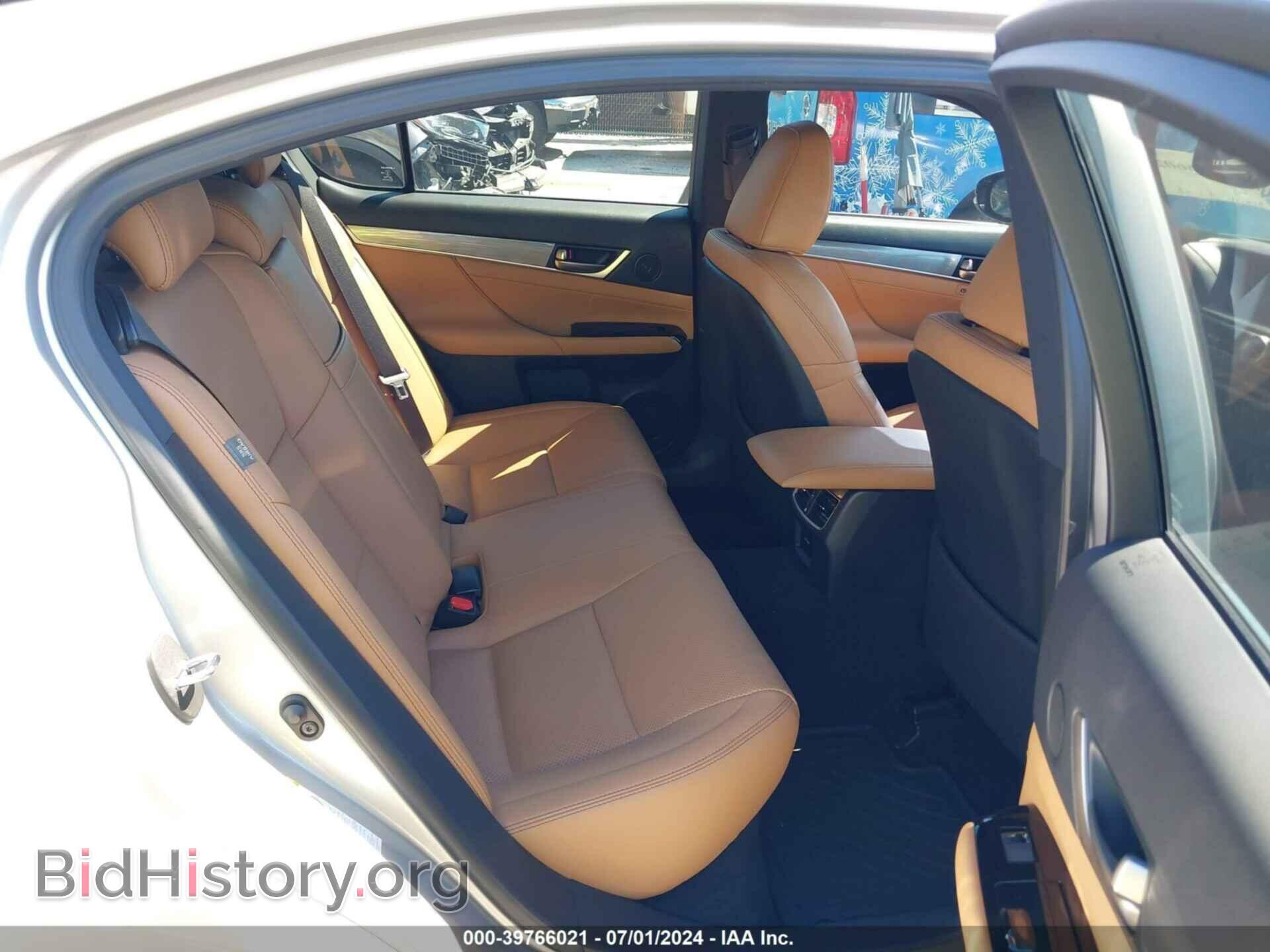 2014 LEXUS GS 350 - VIN: JTHCE1BL0E5026733 - Фото 8