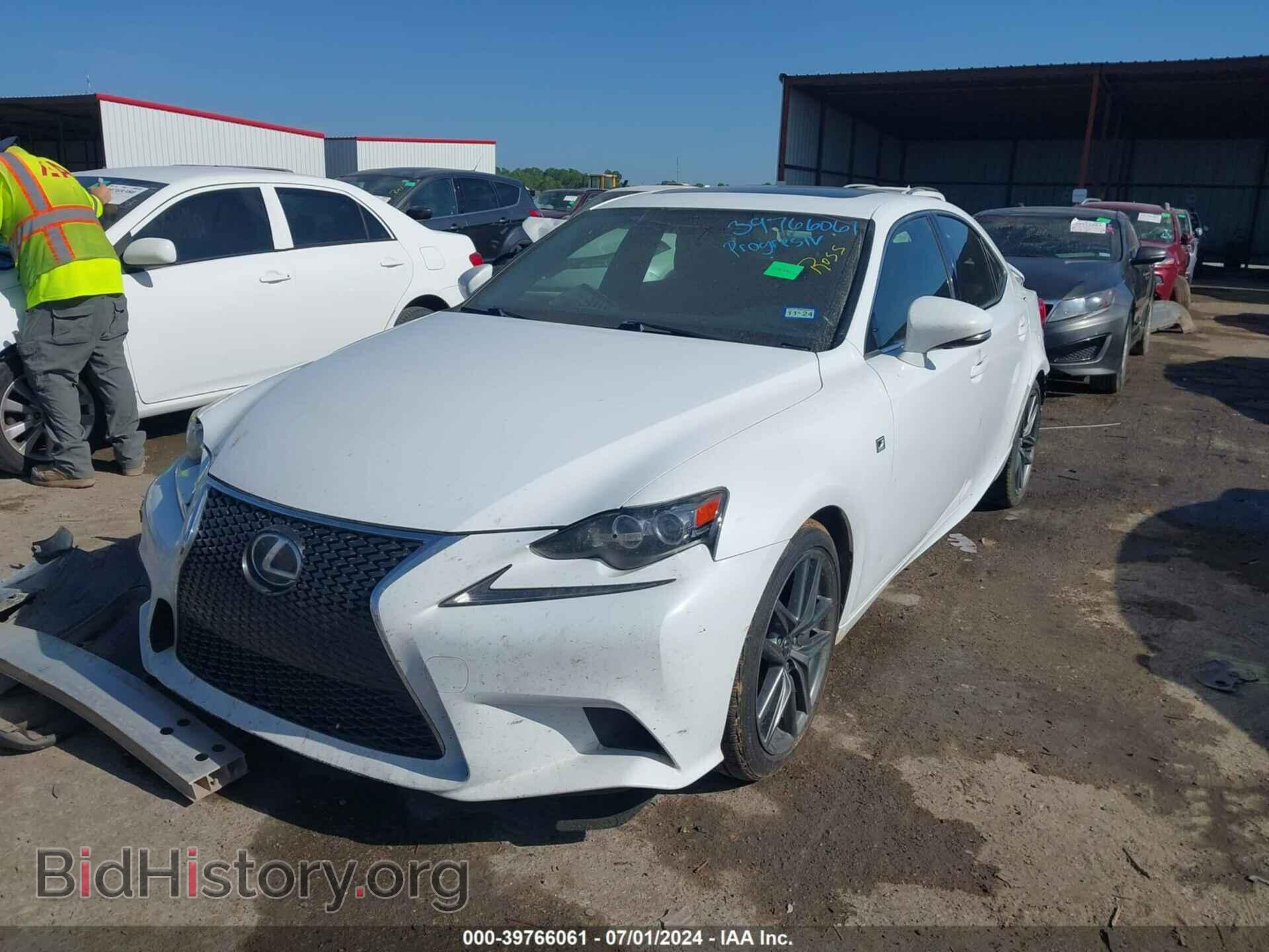 2015 LEXUS IS 350 - VIN: JTHBE1D2XF5015966 - Фото 2