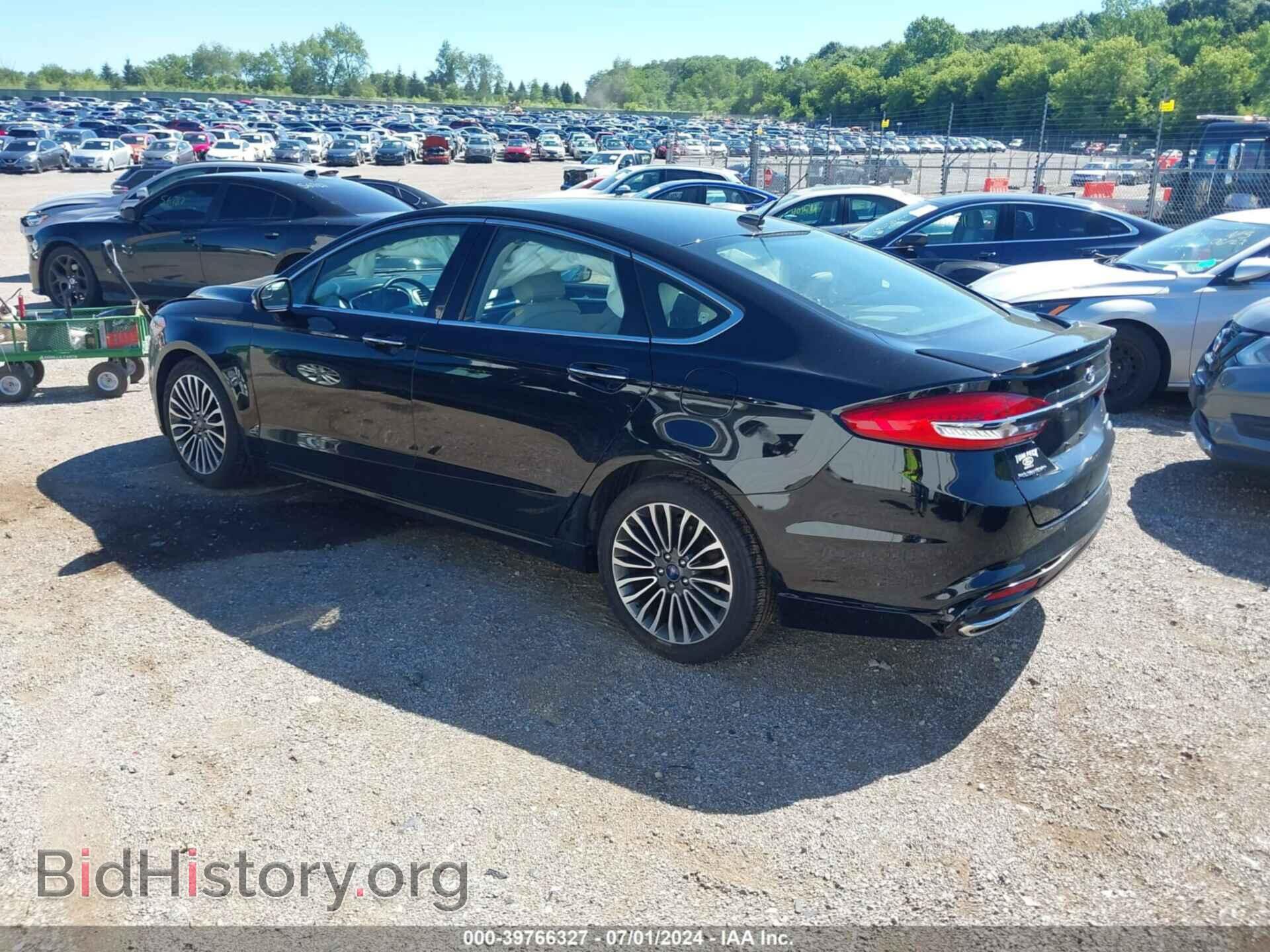 2018 FORD FUSION - VIN: 3FA6P0D93JR181701 - Photo 3