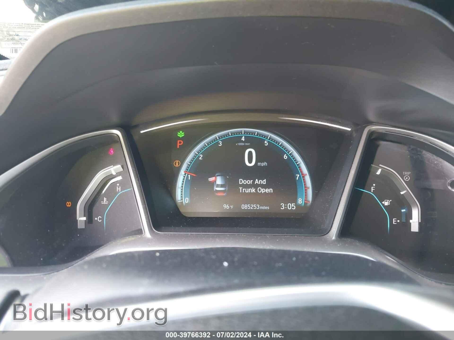 2016 HONDA CIVIC - VIN: 19XFC2F7XGE206204 - Photo 7