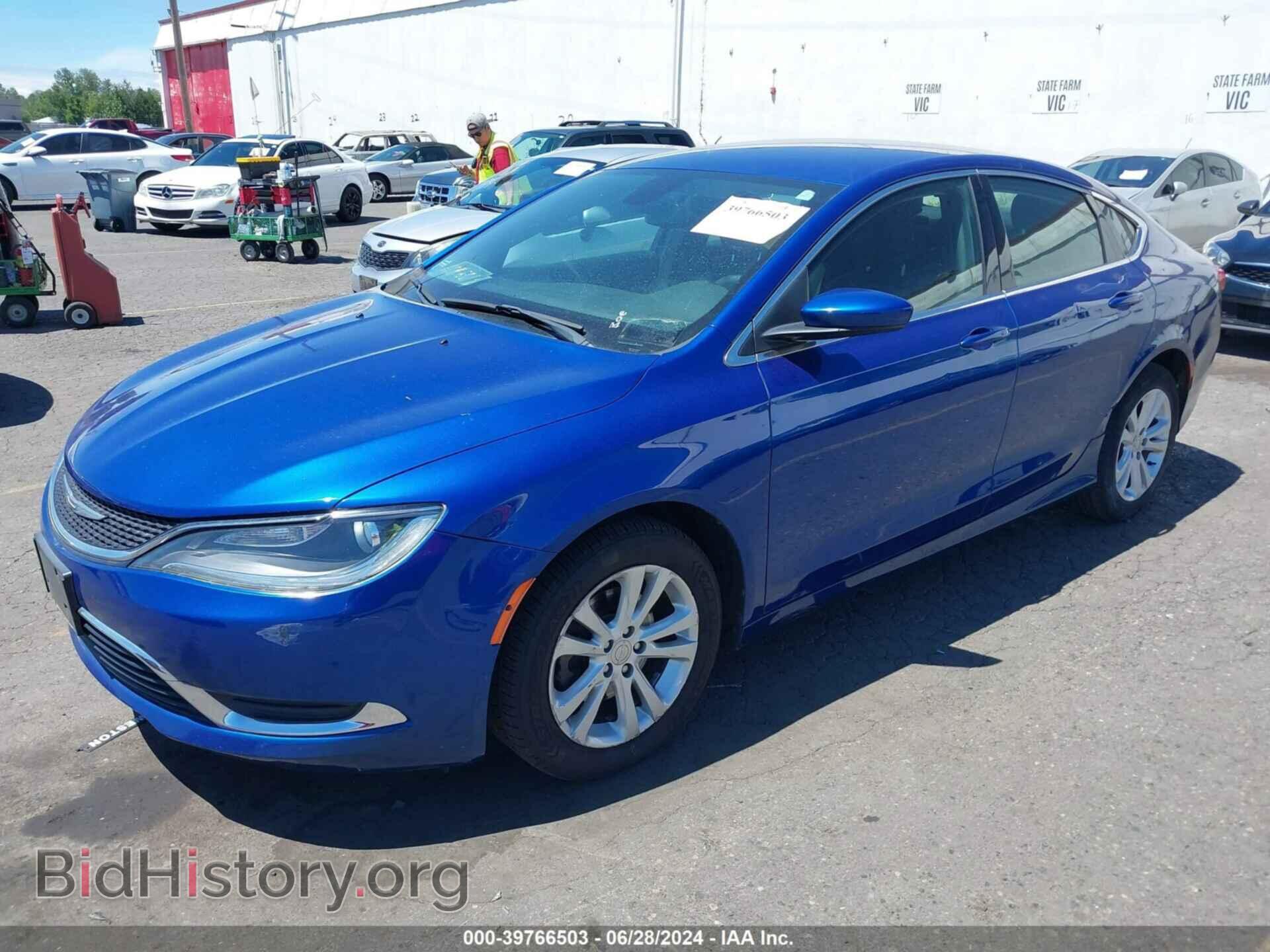 2016 CHRYSLER 200 - VIN: 1C3CCCAB0GN122848 - Фото 2