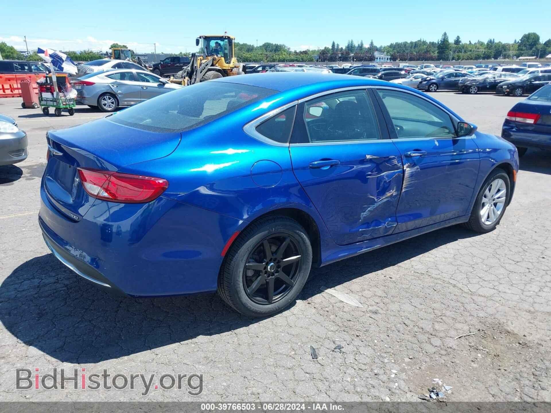 2016 CHRYSLER 200 - VIN: 1C3CCCAB0GN122848 - Фото 4