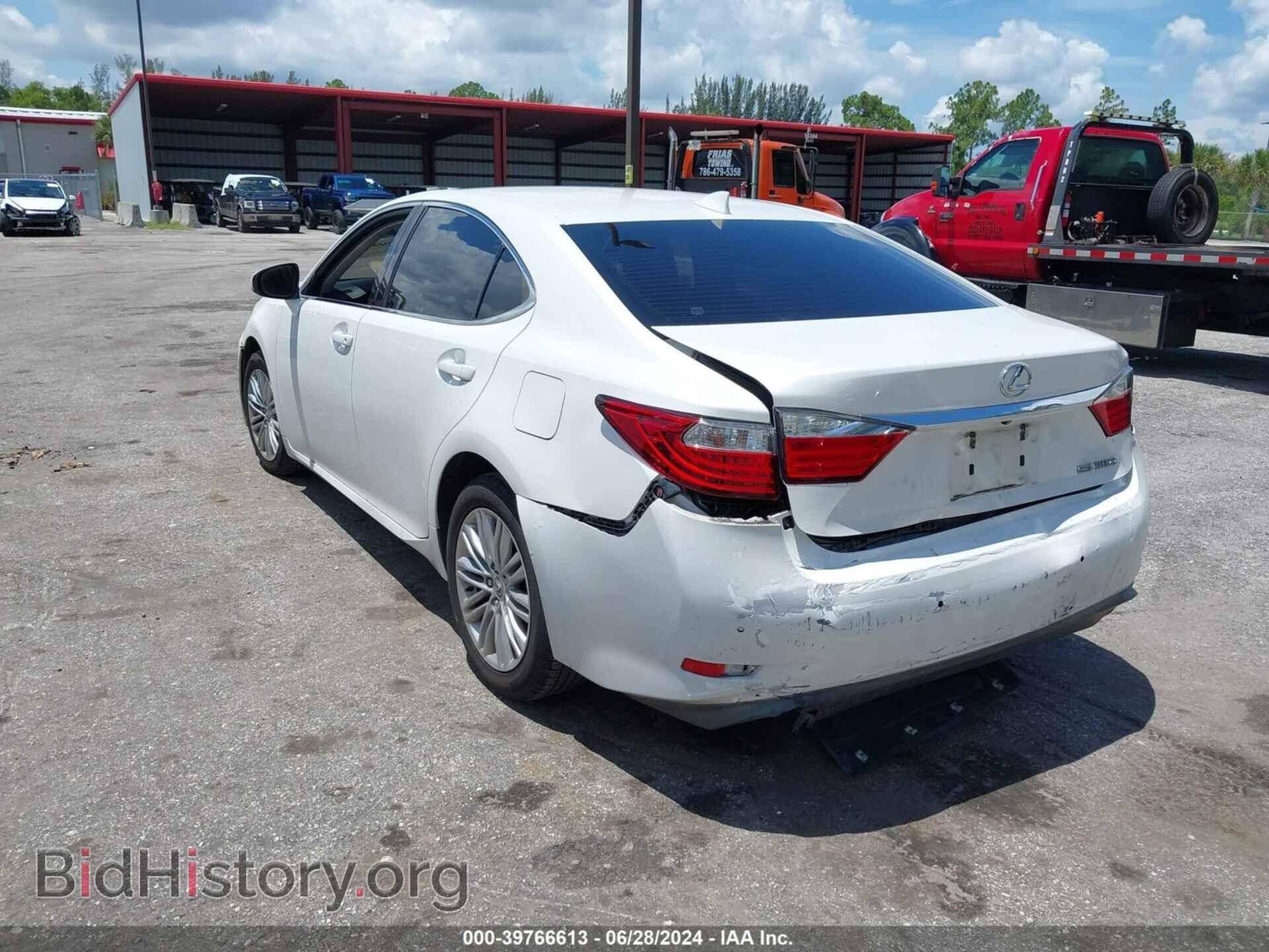 2015 LEXUS ES 350 - VIN: JTHBK1GG3F2191100 - Фото 3
