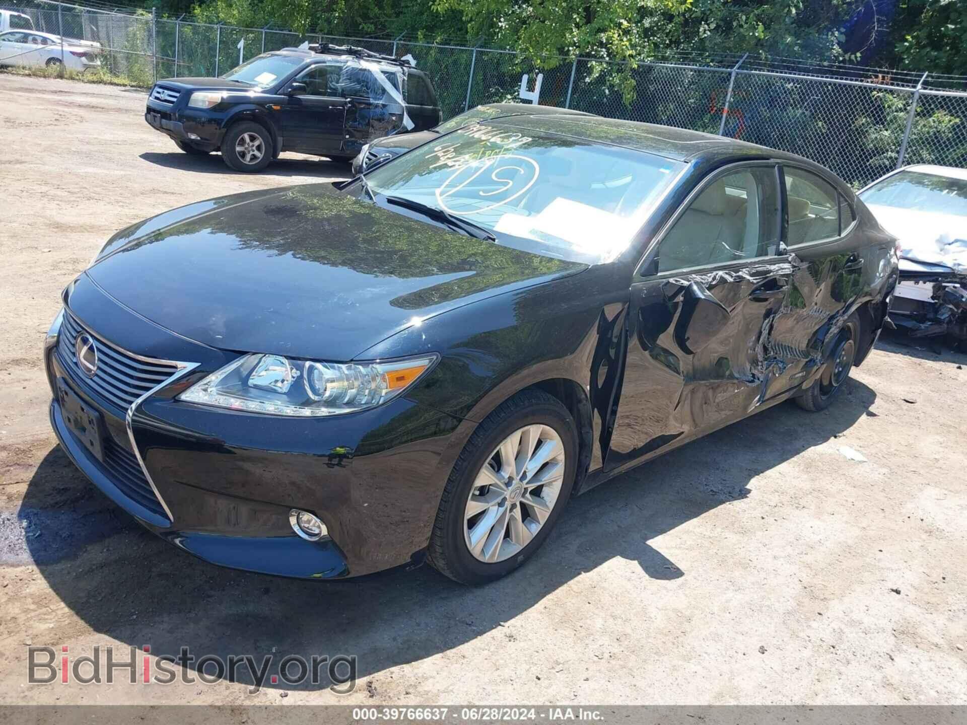 2014 LEXUS ES 300H - VIN: JTHBW1GG1E2045538 - Фото 2