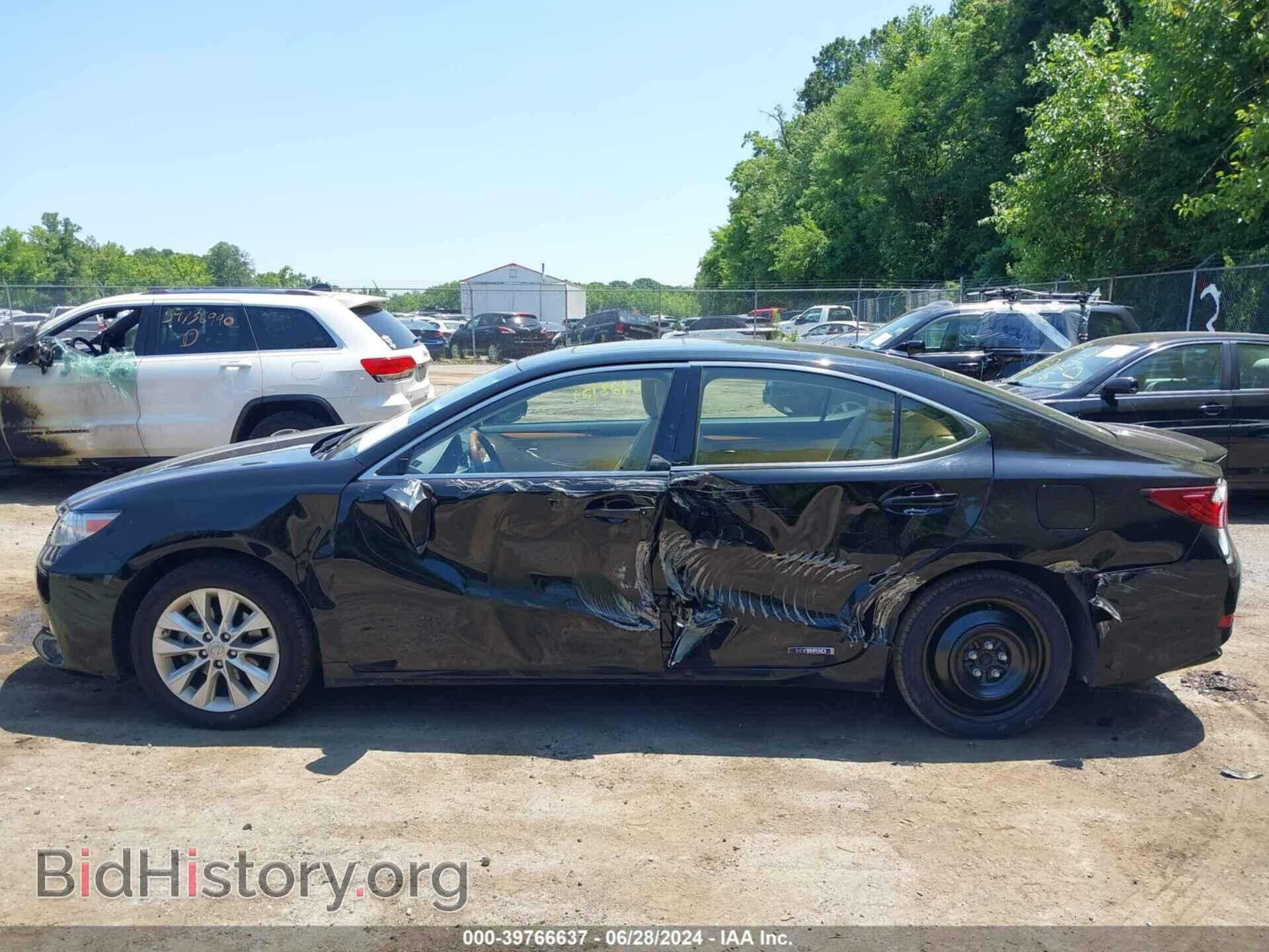 2014 LEXUS ES 300H - VIN: JTHBW1GG1E2045538 - Фото 15