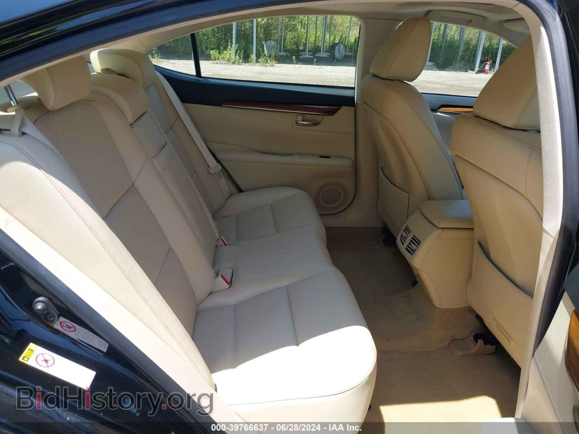 2014 LEXUS ES 300H - VIN: JTHBW1GG1E2045538 - Фото 8