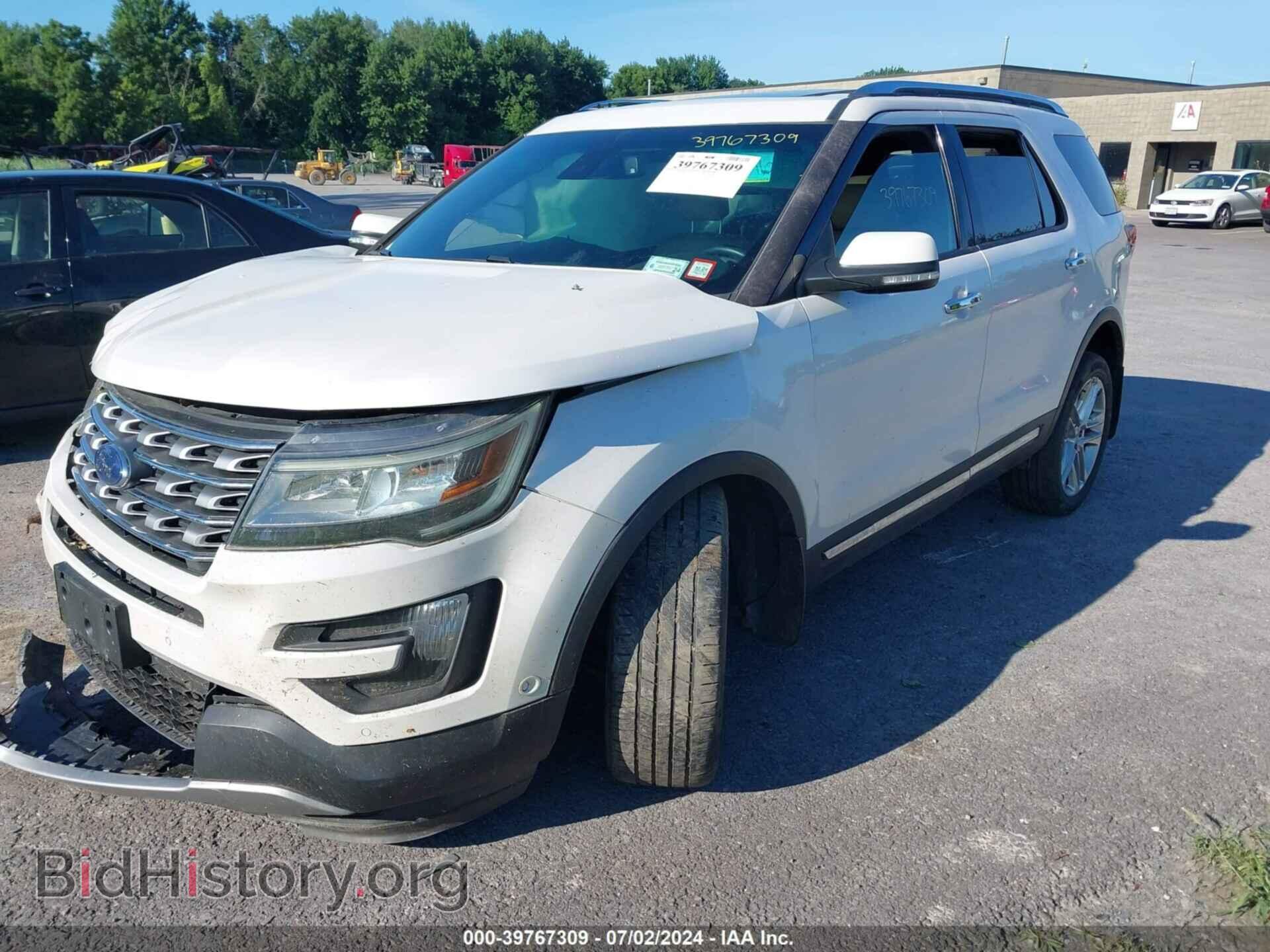 2016 FORD EXPLORER - VIN: 1FM5K8F82GGA09159 - Фото 2