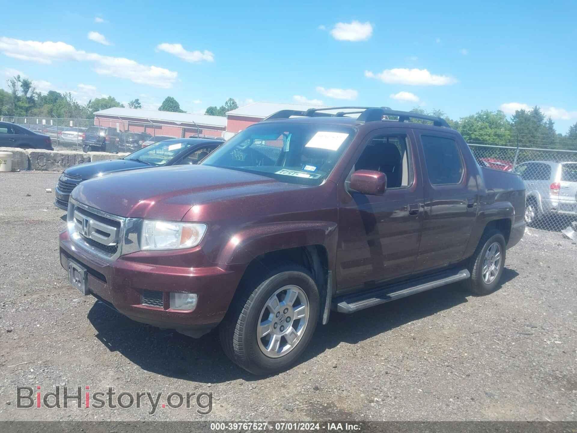 2011 HONDA RIDGELINE - VIN: 5FPYK1F40BB001125 - Фото 2